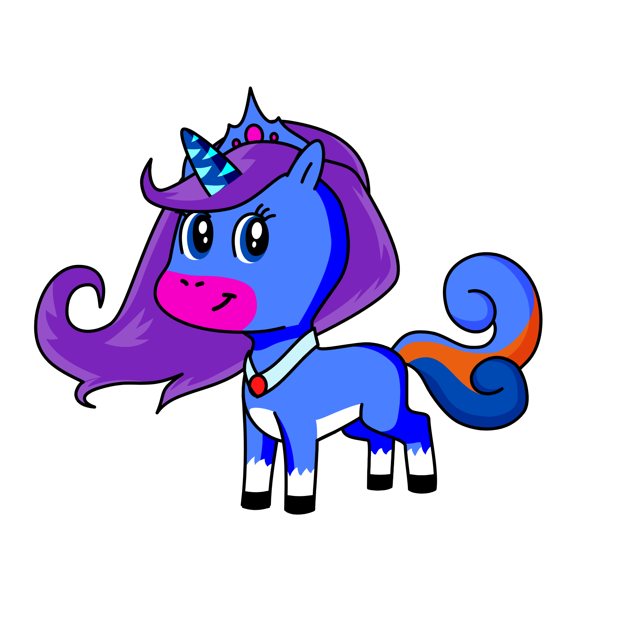 riley, the unicorn