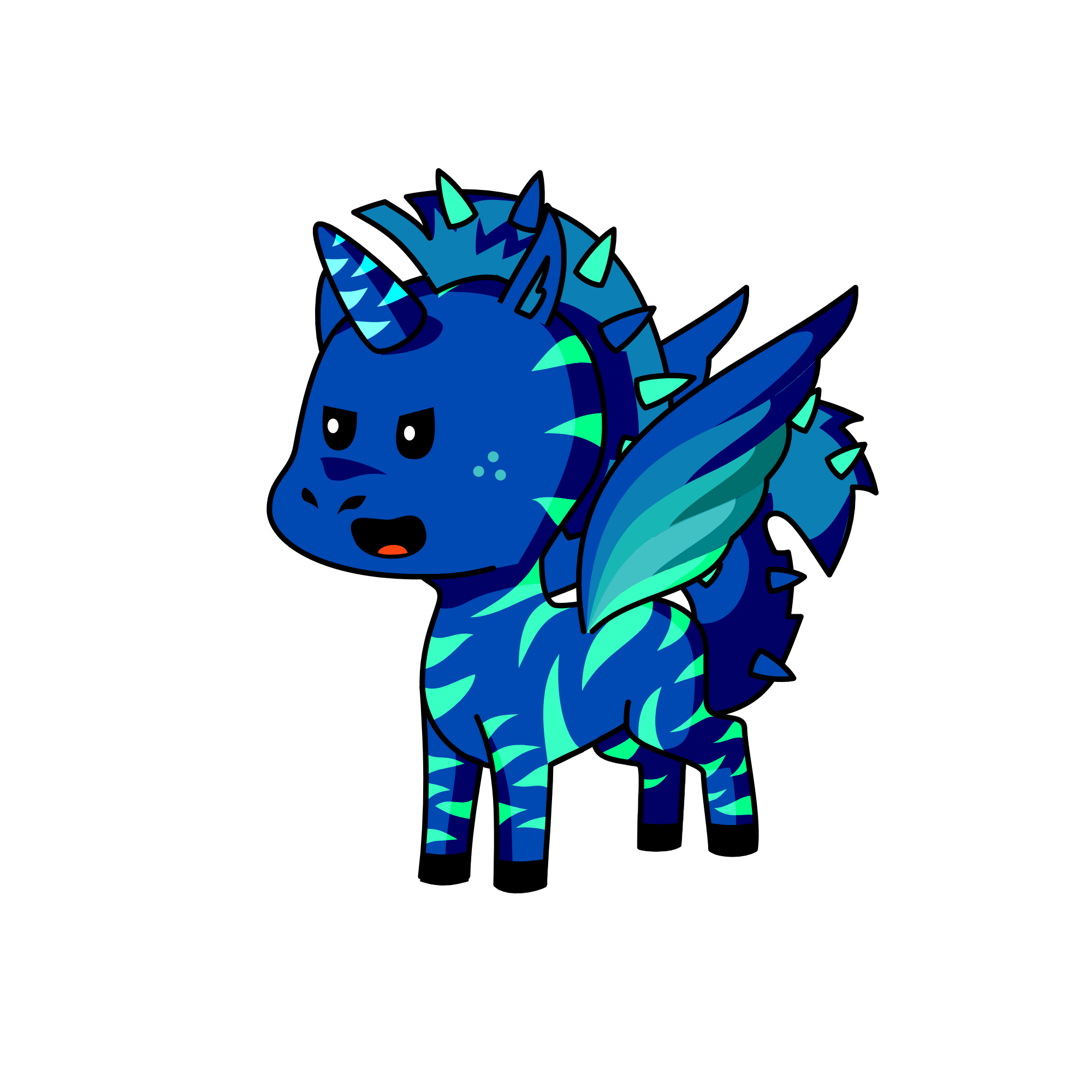 ein, the unicorn