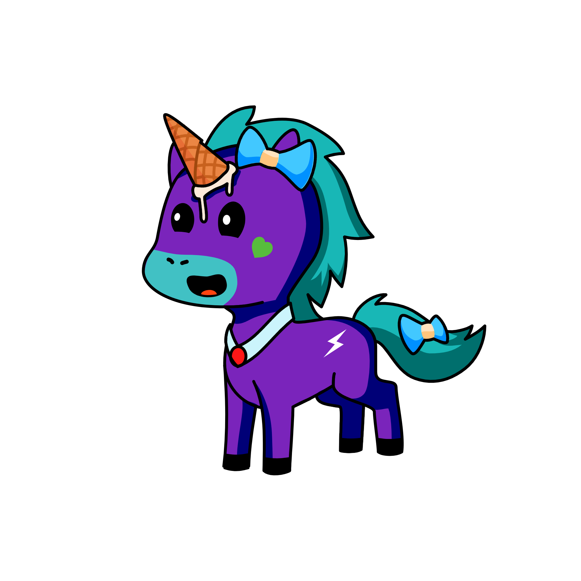 Floopy, the unicorn