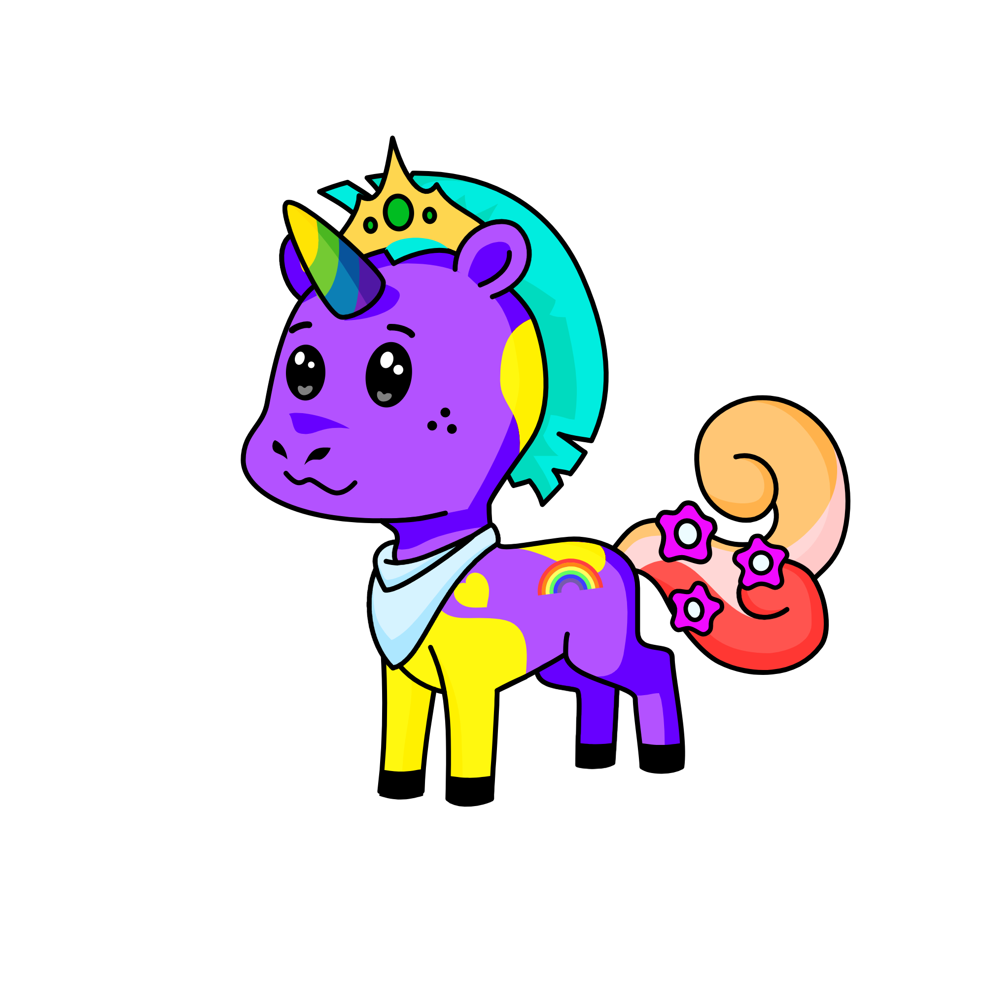 Gudule, the unicorn