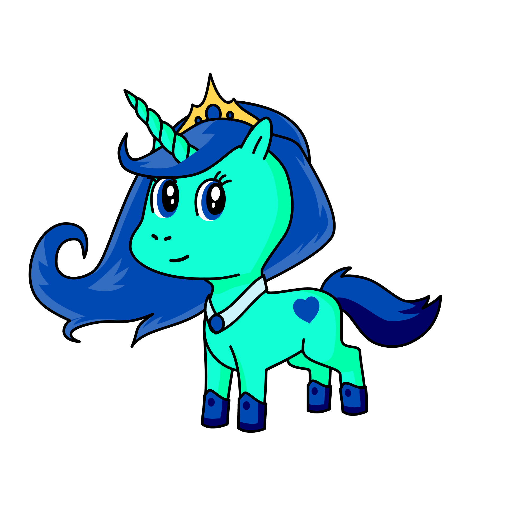 icy, the unicorn