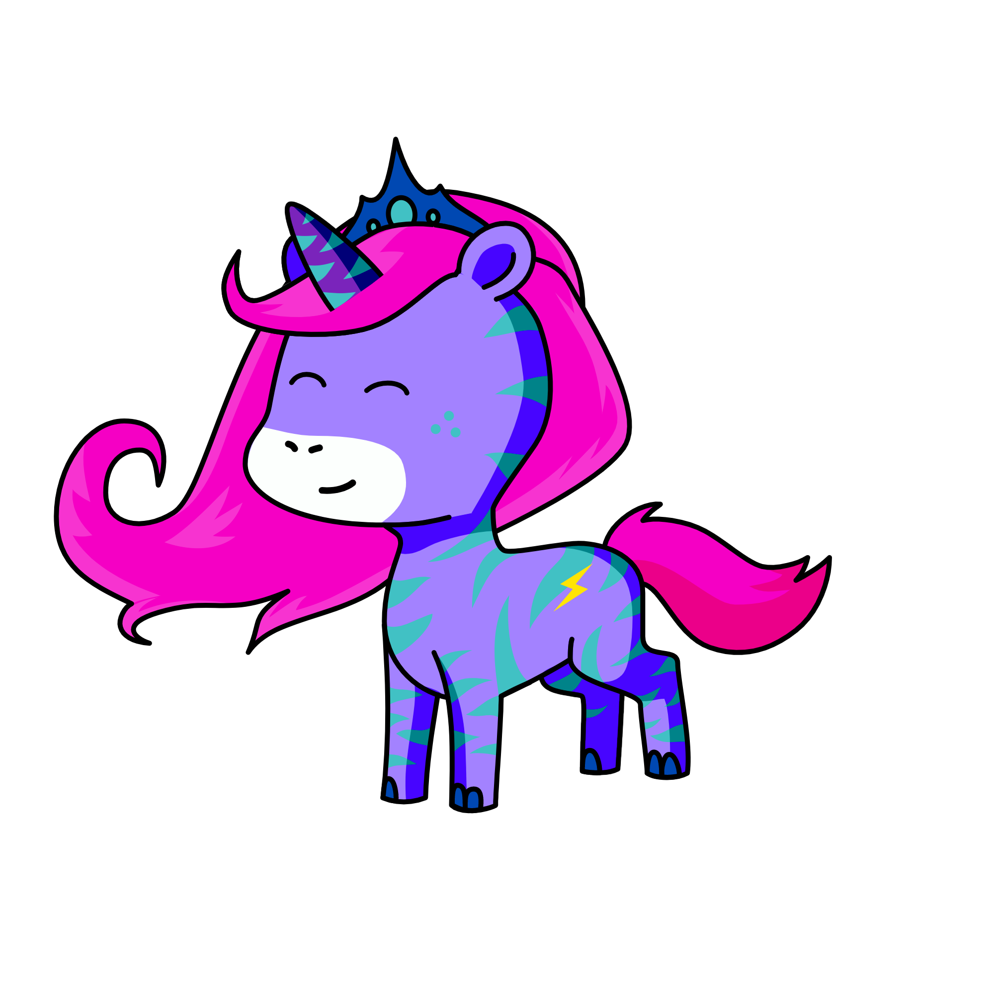 Amethyst, the unicorn