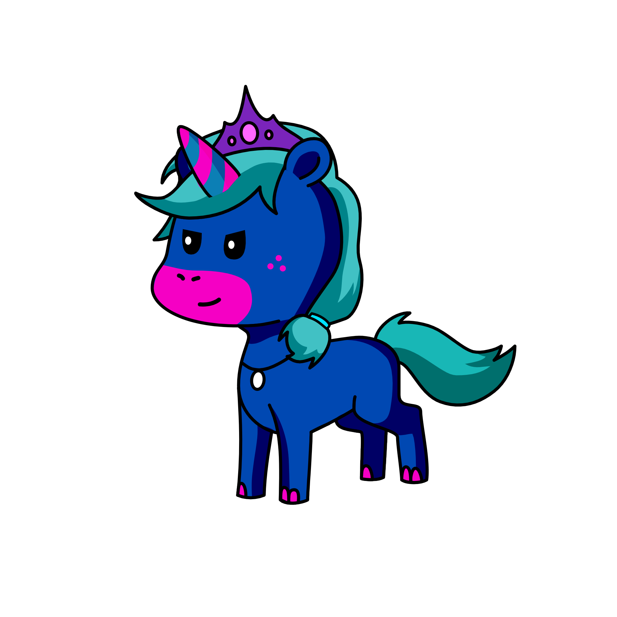 Fierce, the unicorn
