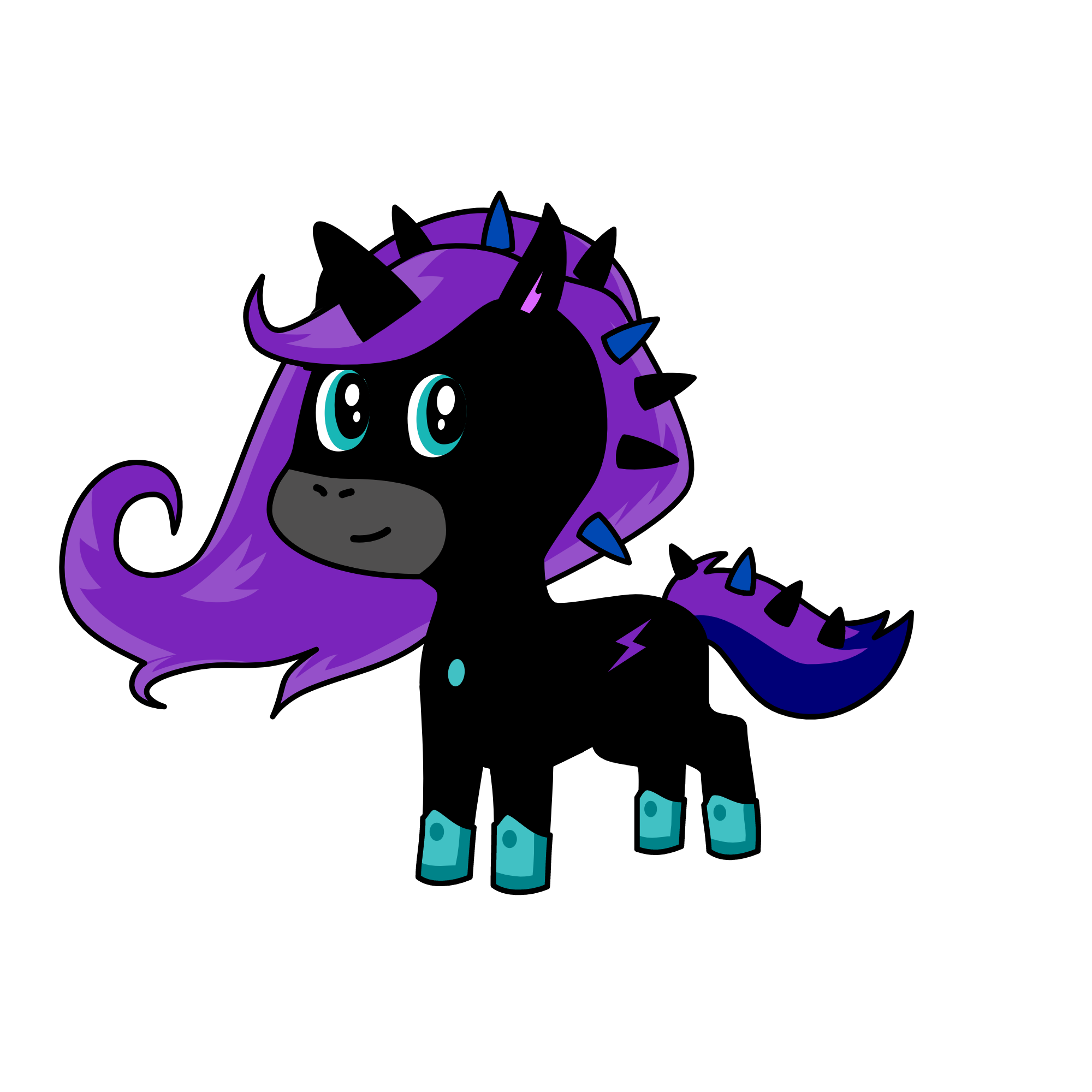 Nighteye, the unicorn