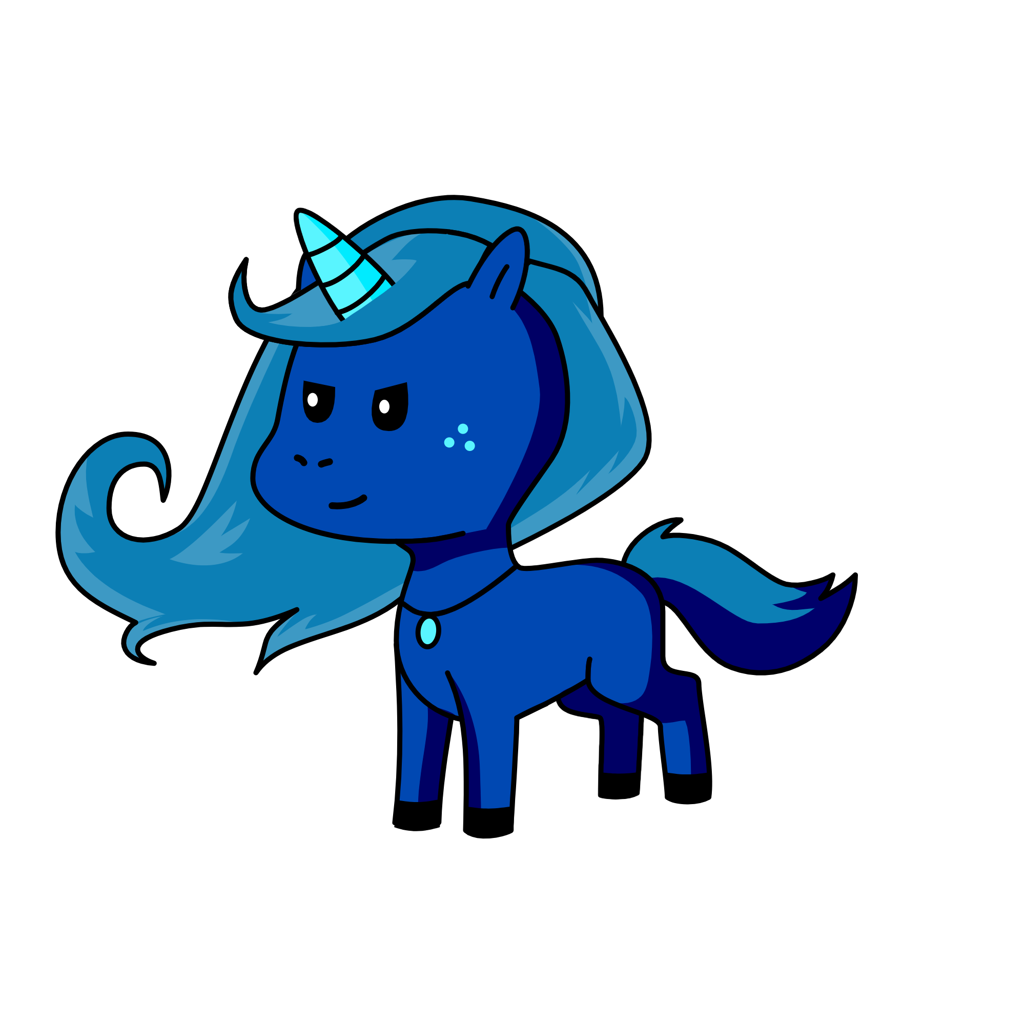 Night, the unicorn
