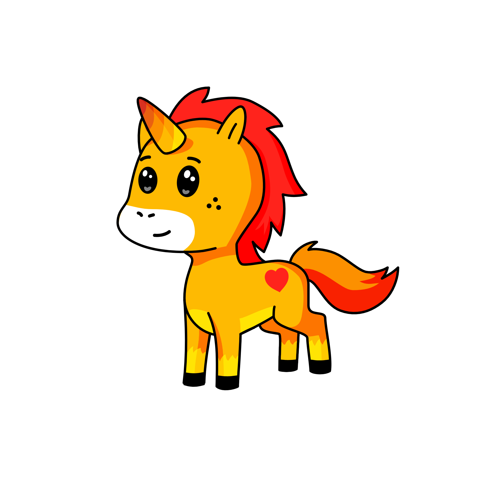 hot, the unicorn