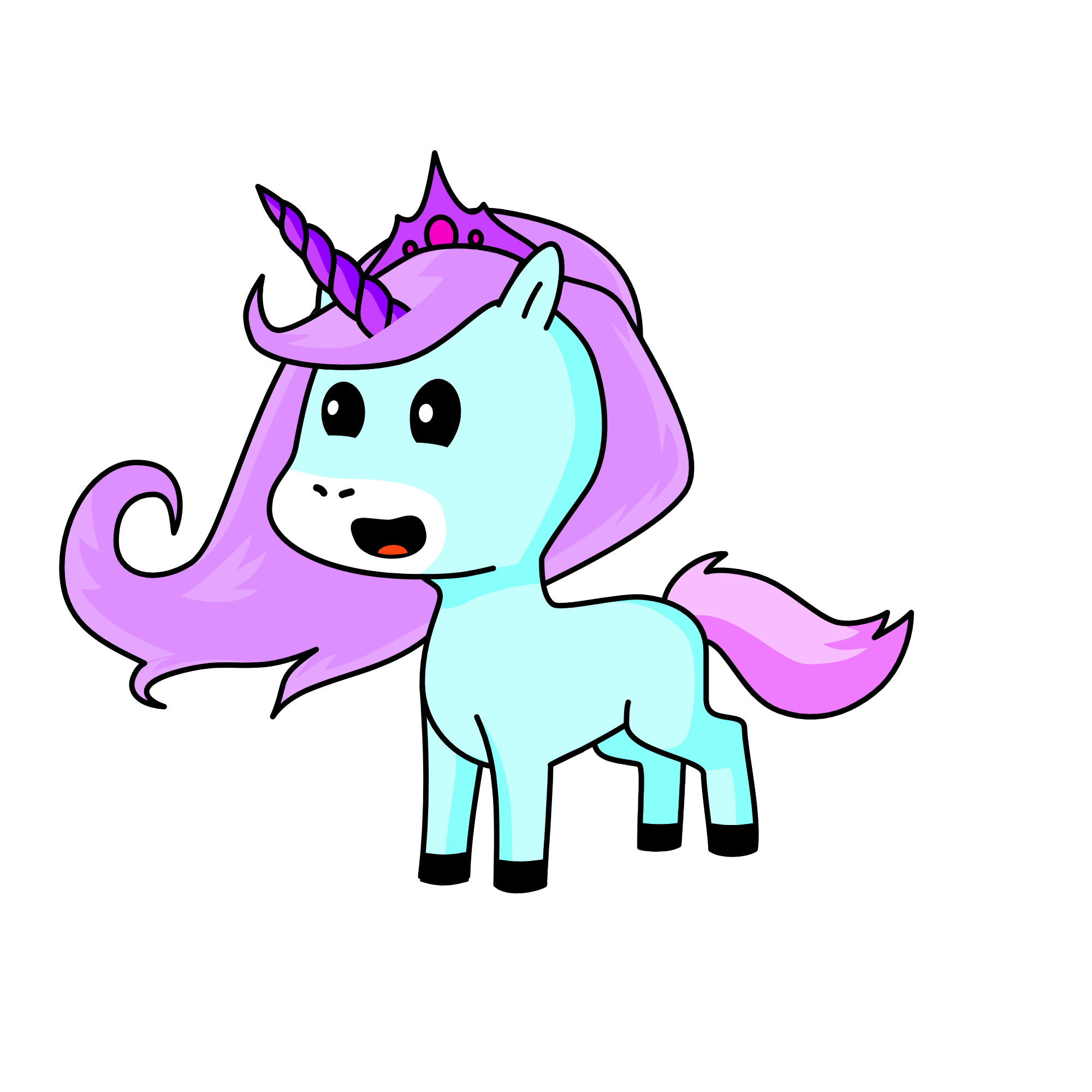 Starry, the unicorn