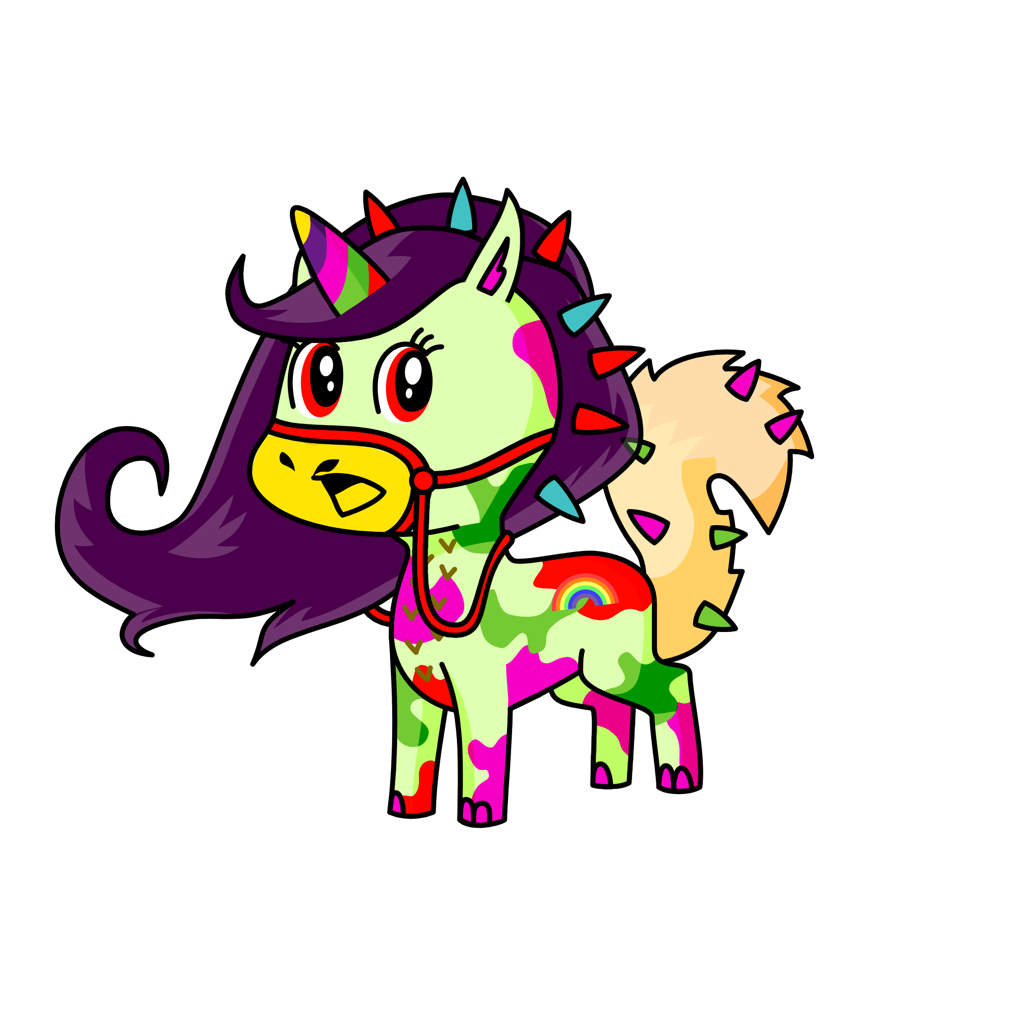 Ms crazalishous, the unicorn