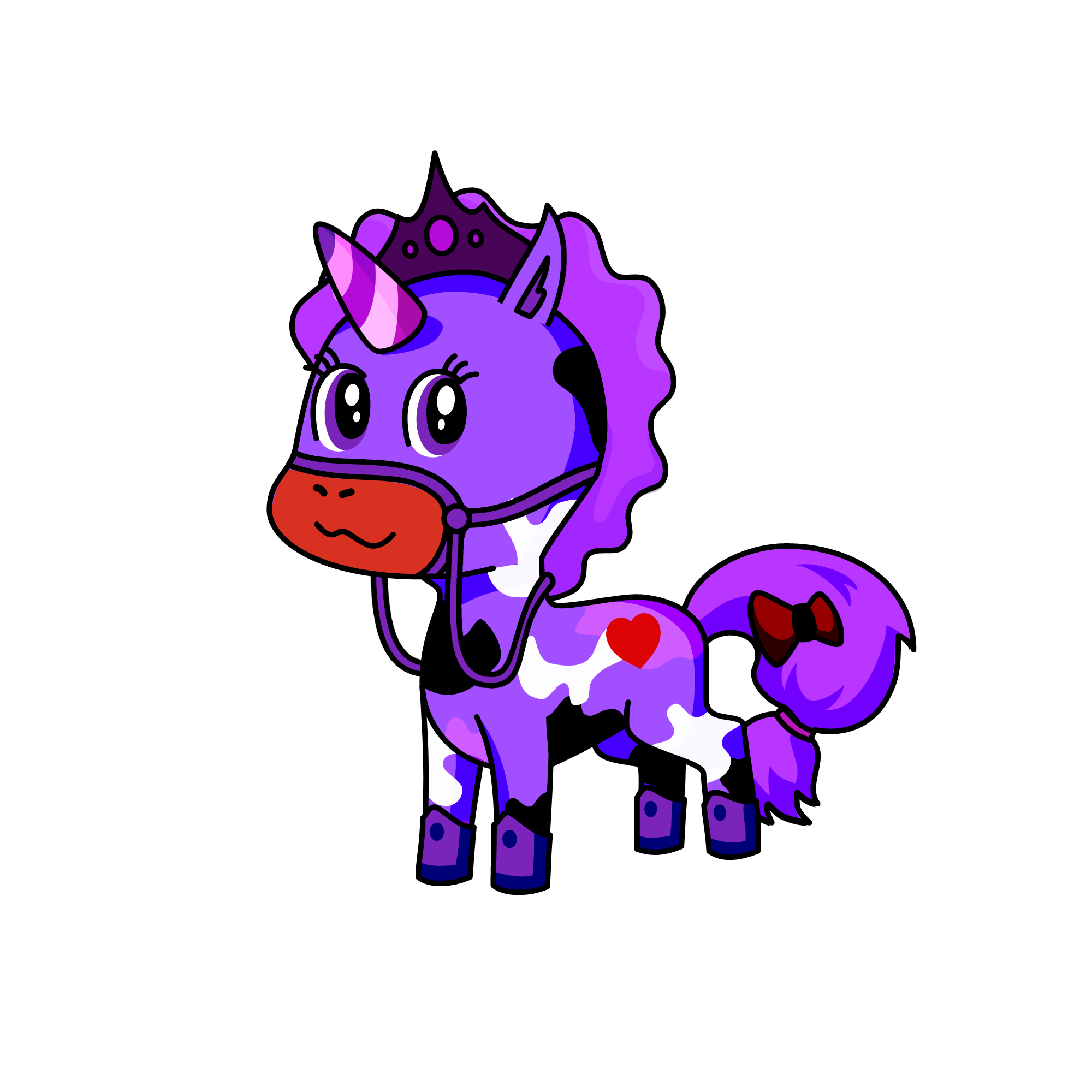 darky, the unicorn