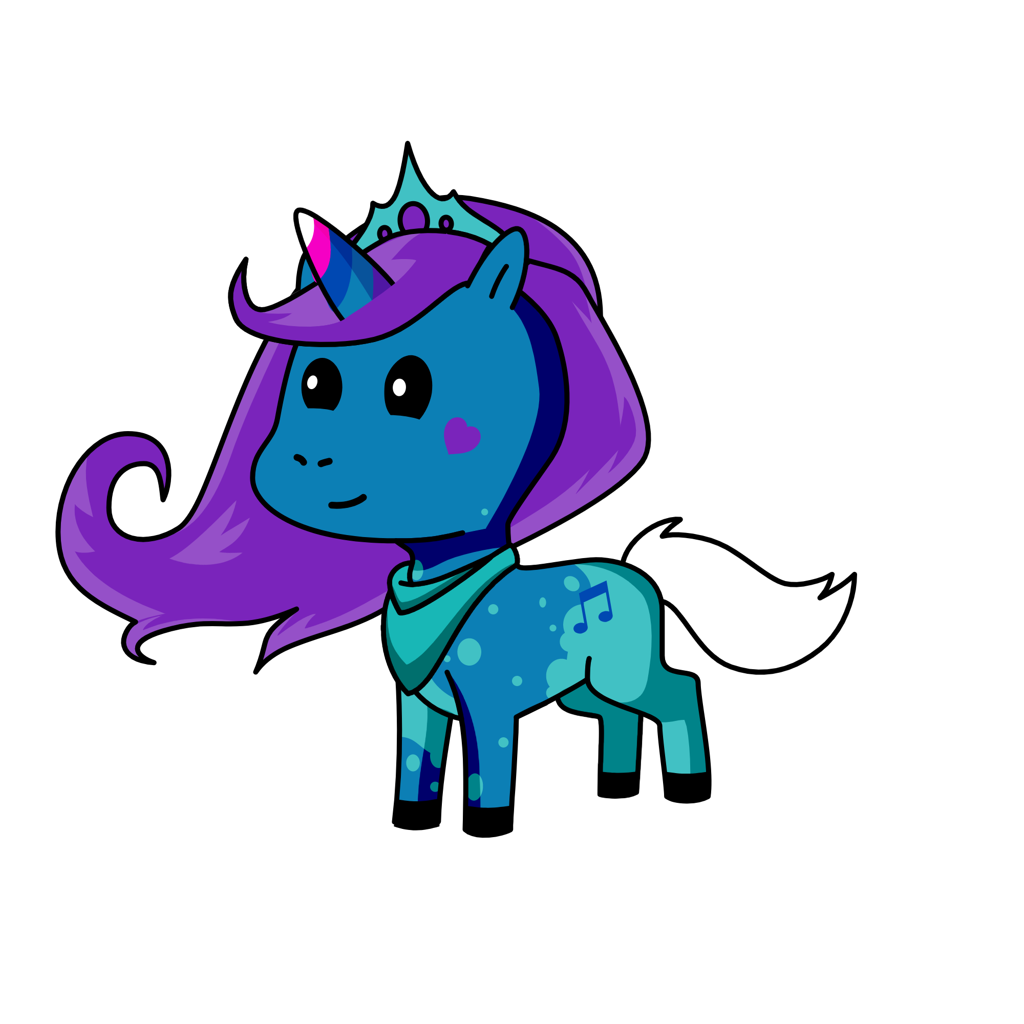 Twilight, the unicorn