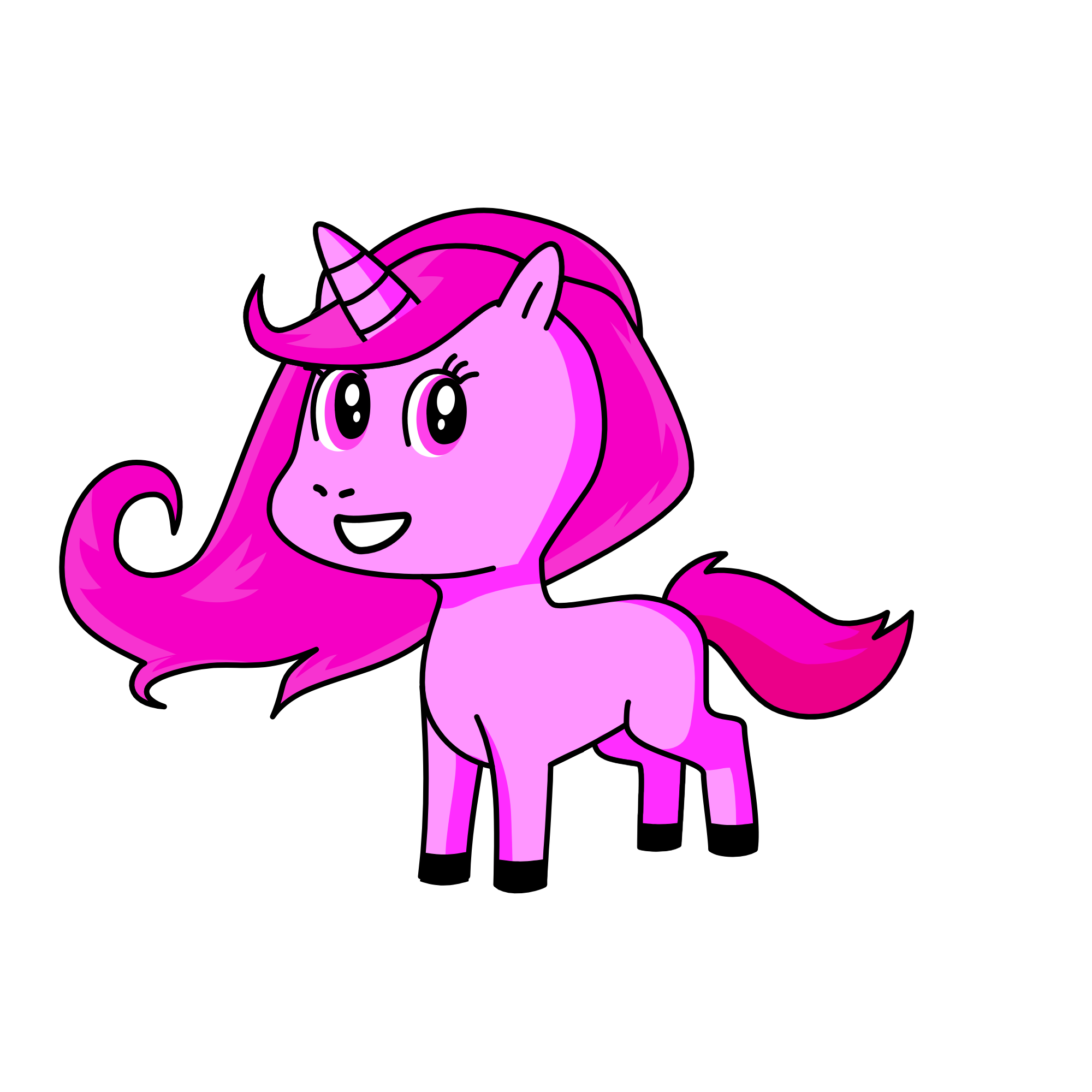 Pinkie Pie, the unicorn