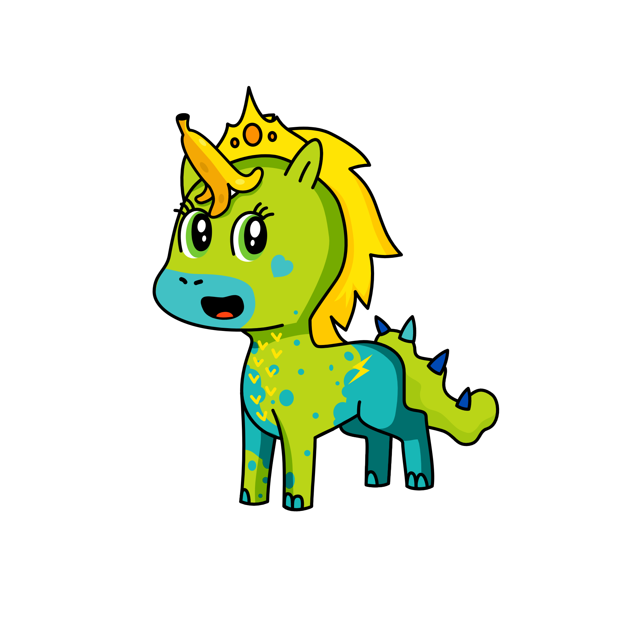 Peel, the unicorn