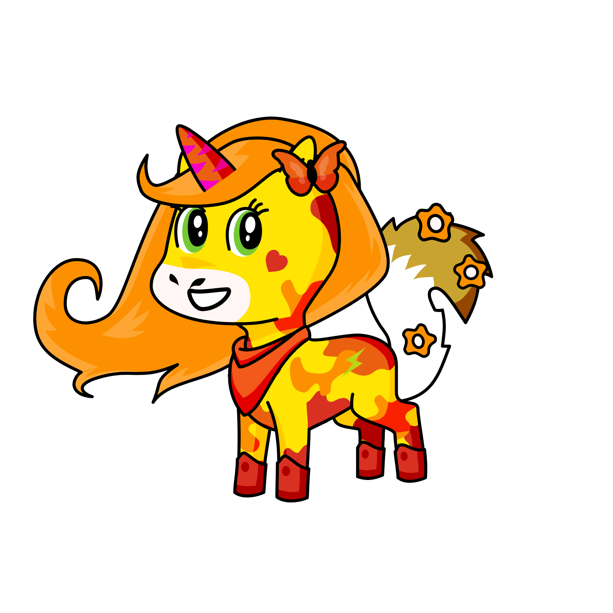 Speed, the unicorn