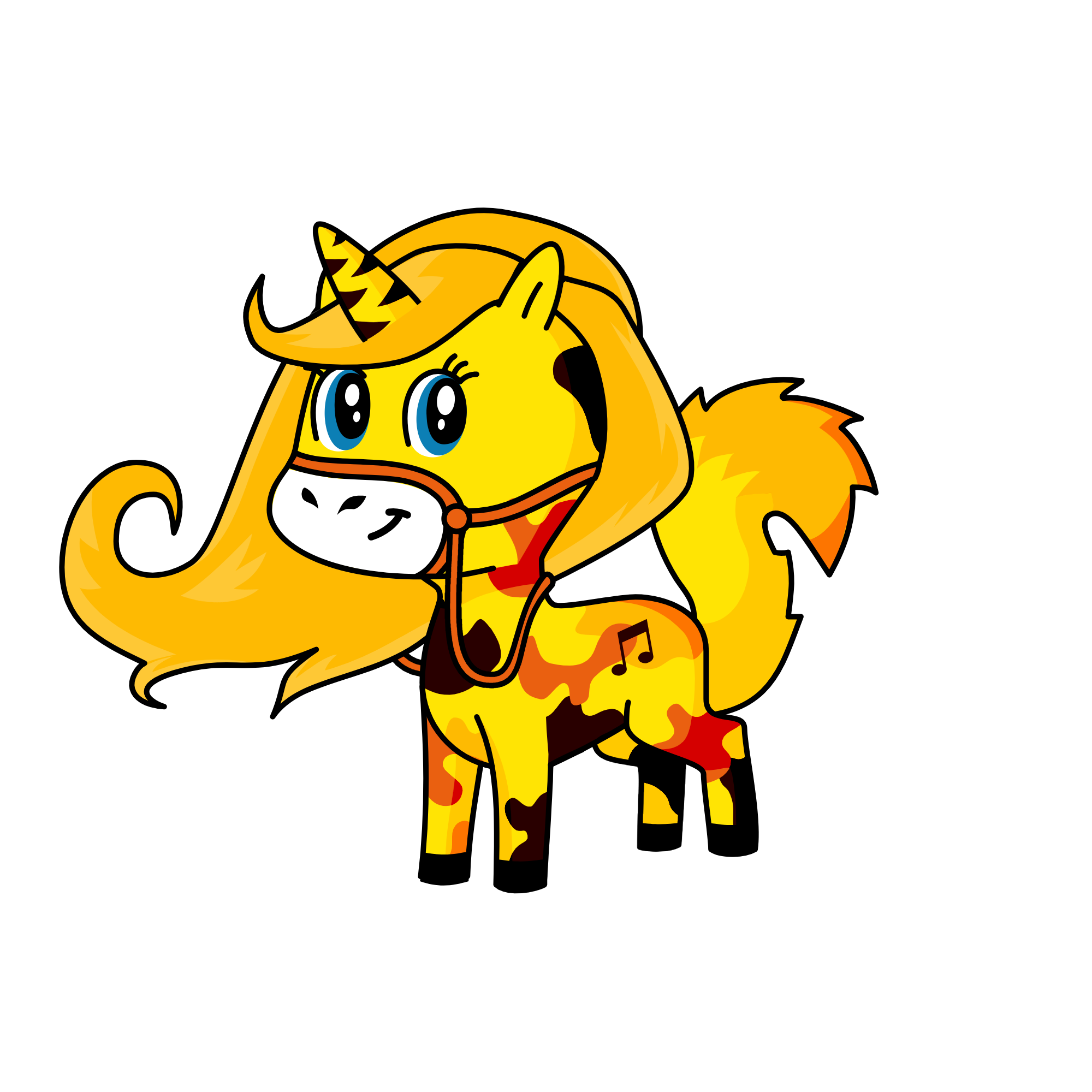 glow, the unicorn