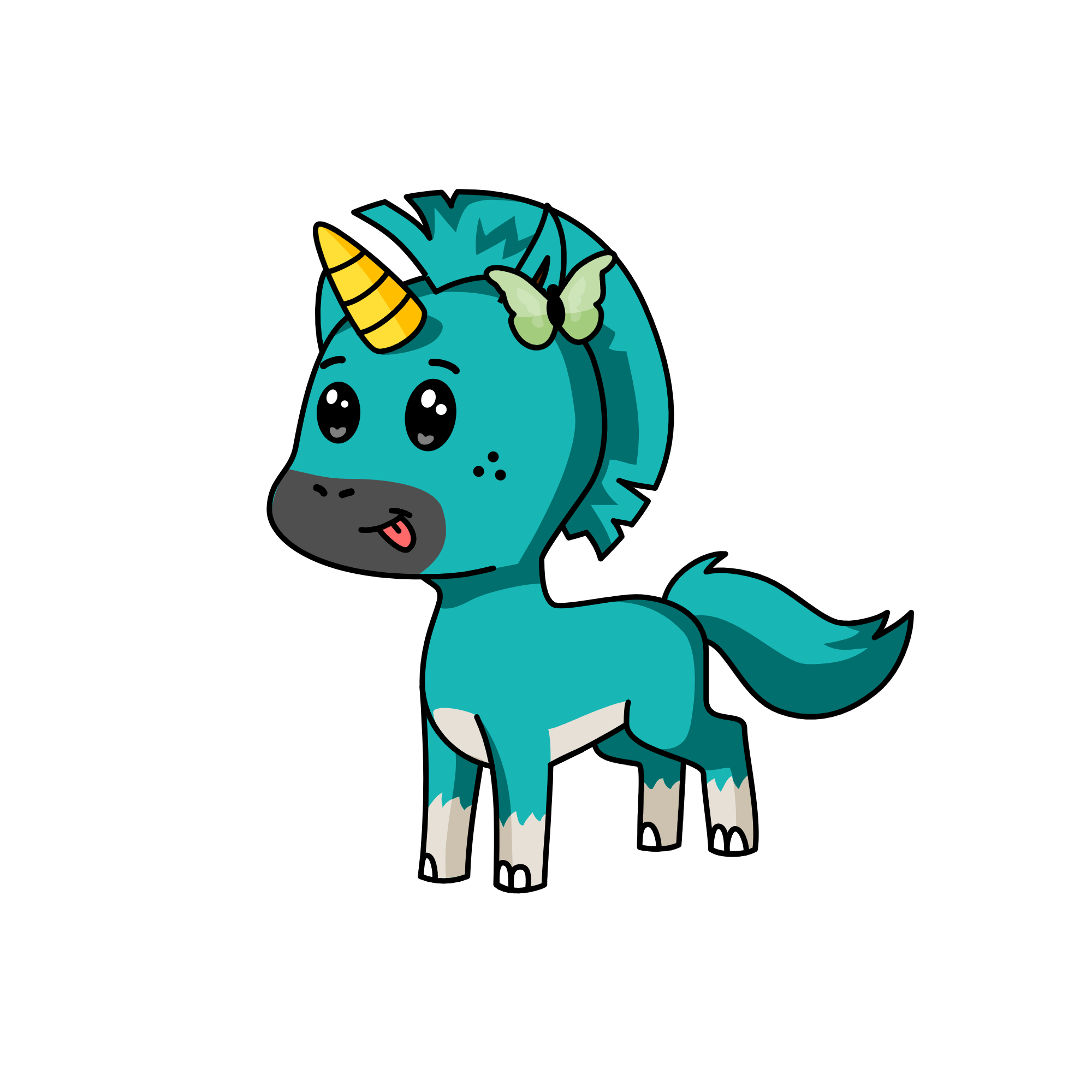 Noche, the unicorn