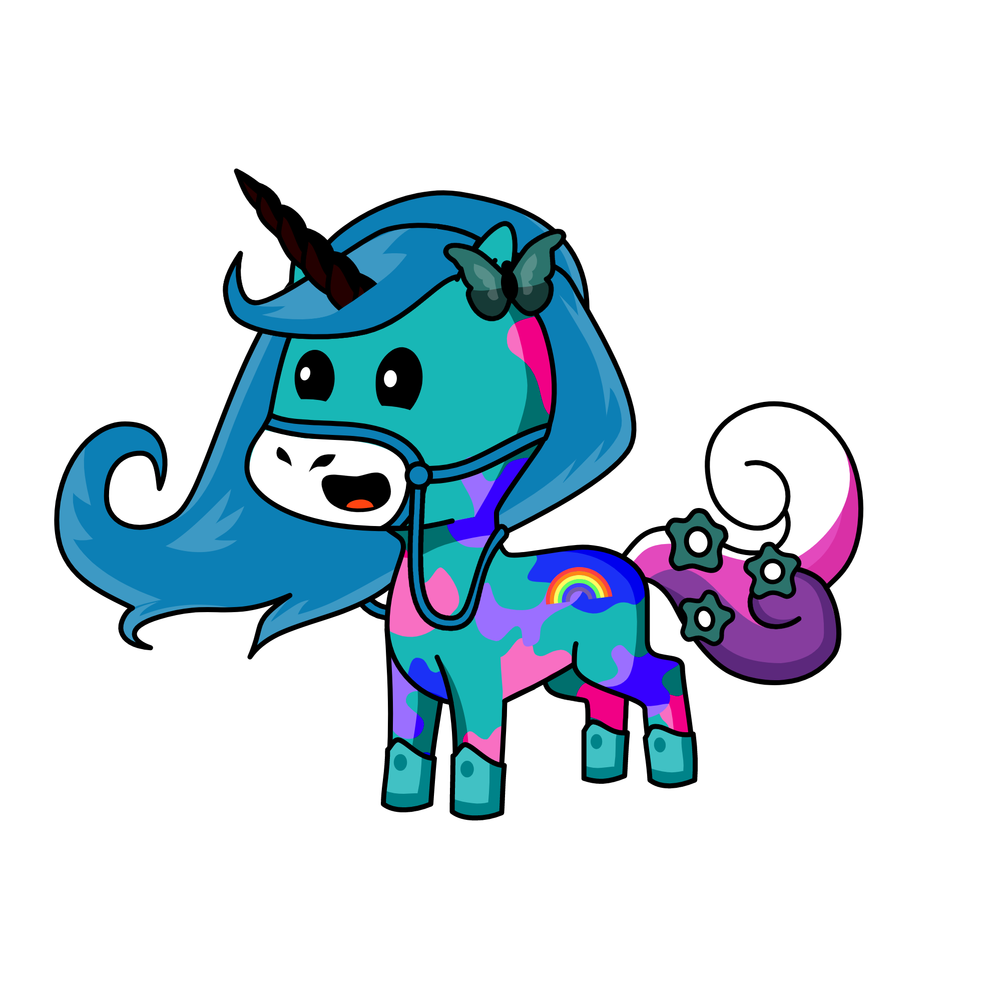 winter, the unicorn