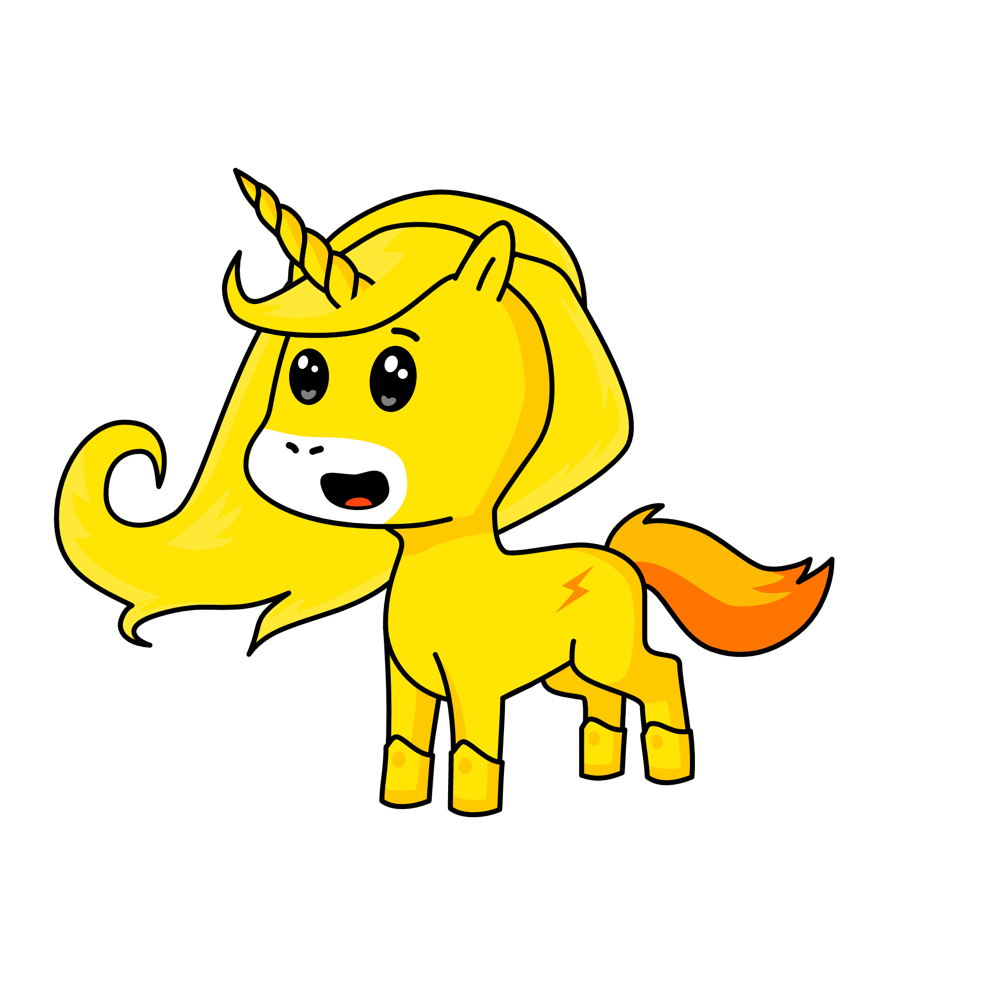 Sunny, the unicorn