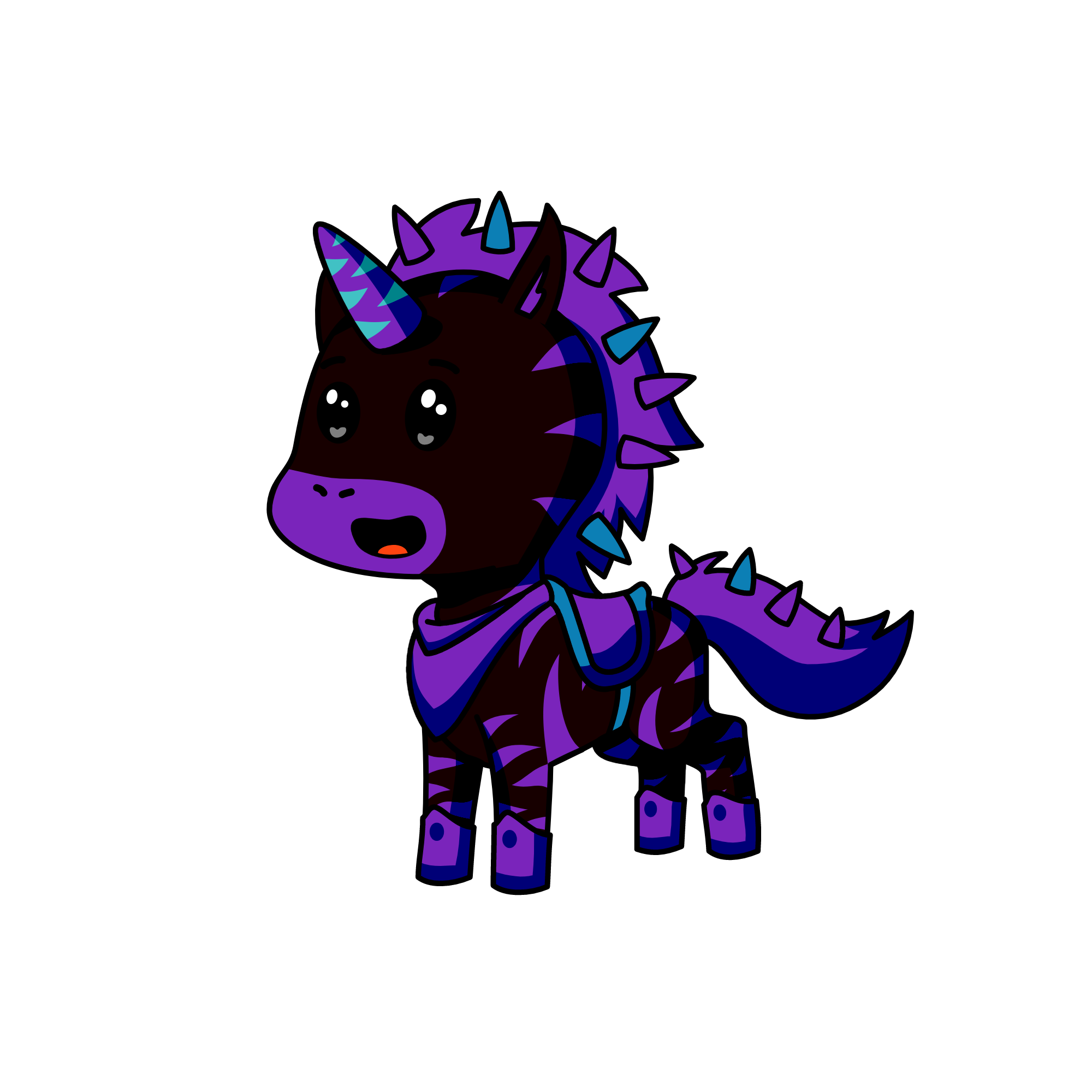 Shadow, the unicorn
