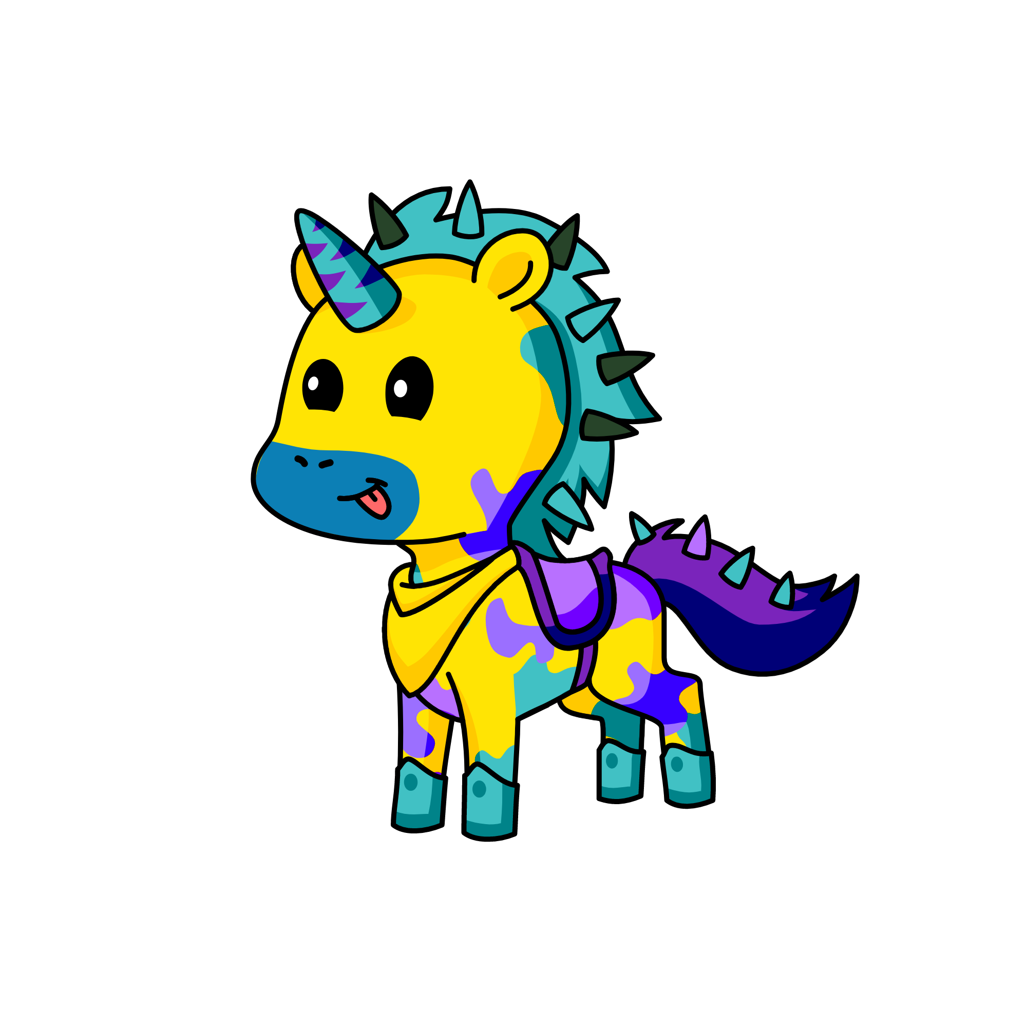 Forest Hunter, the unicorn