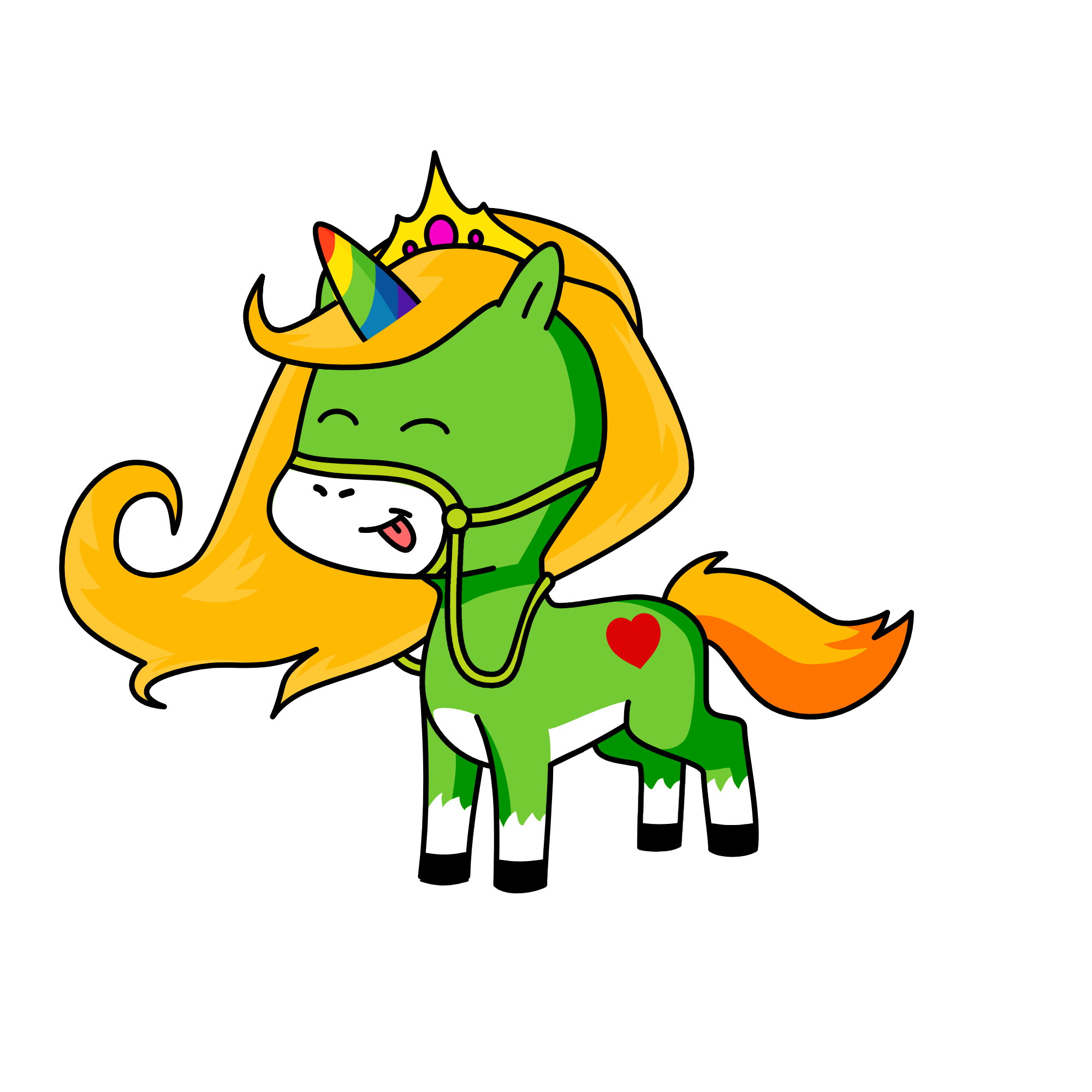 Princess Dessert, the unicorn
