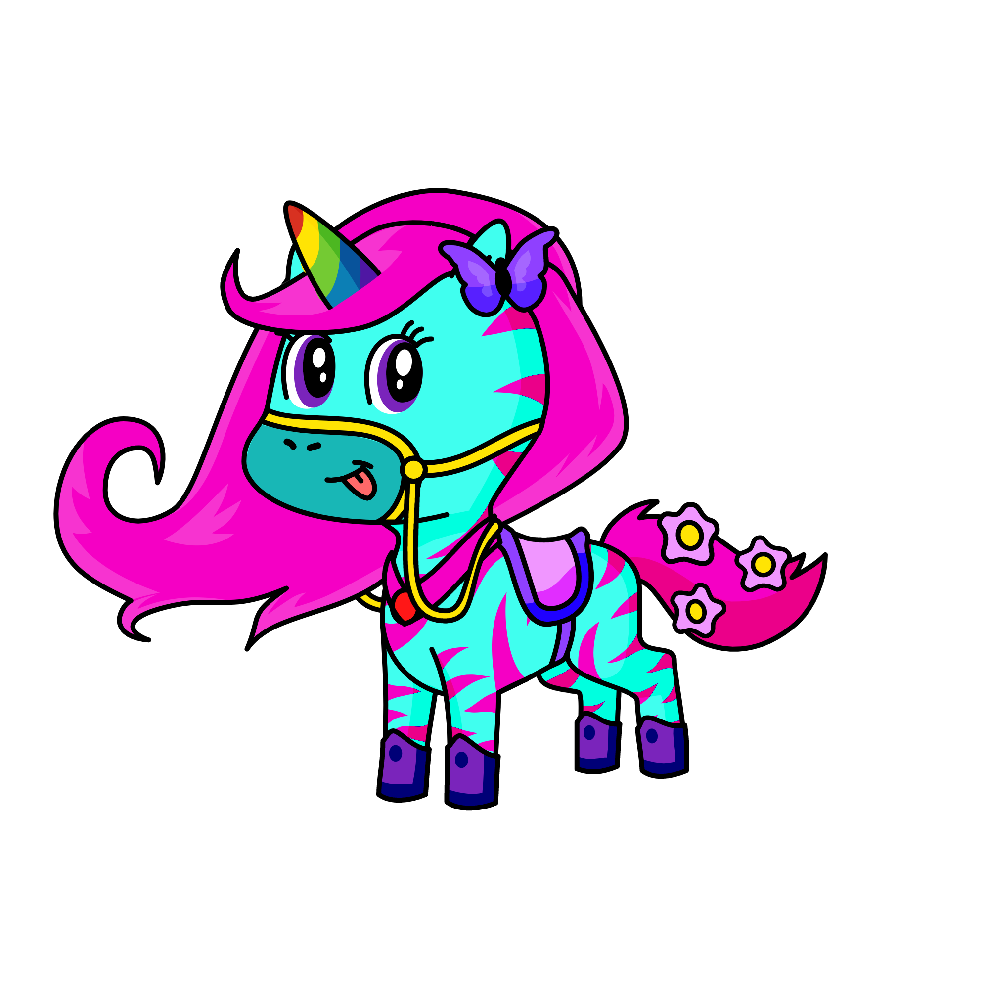 Aura, the unicorn
