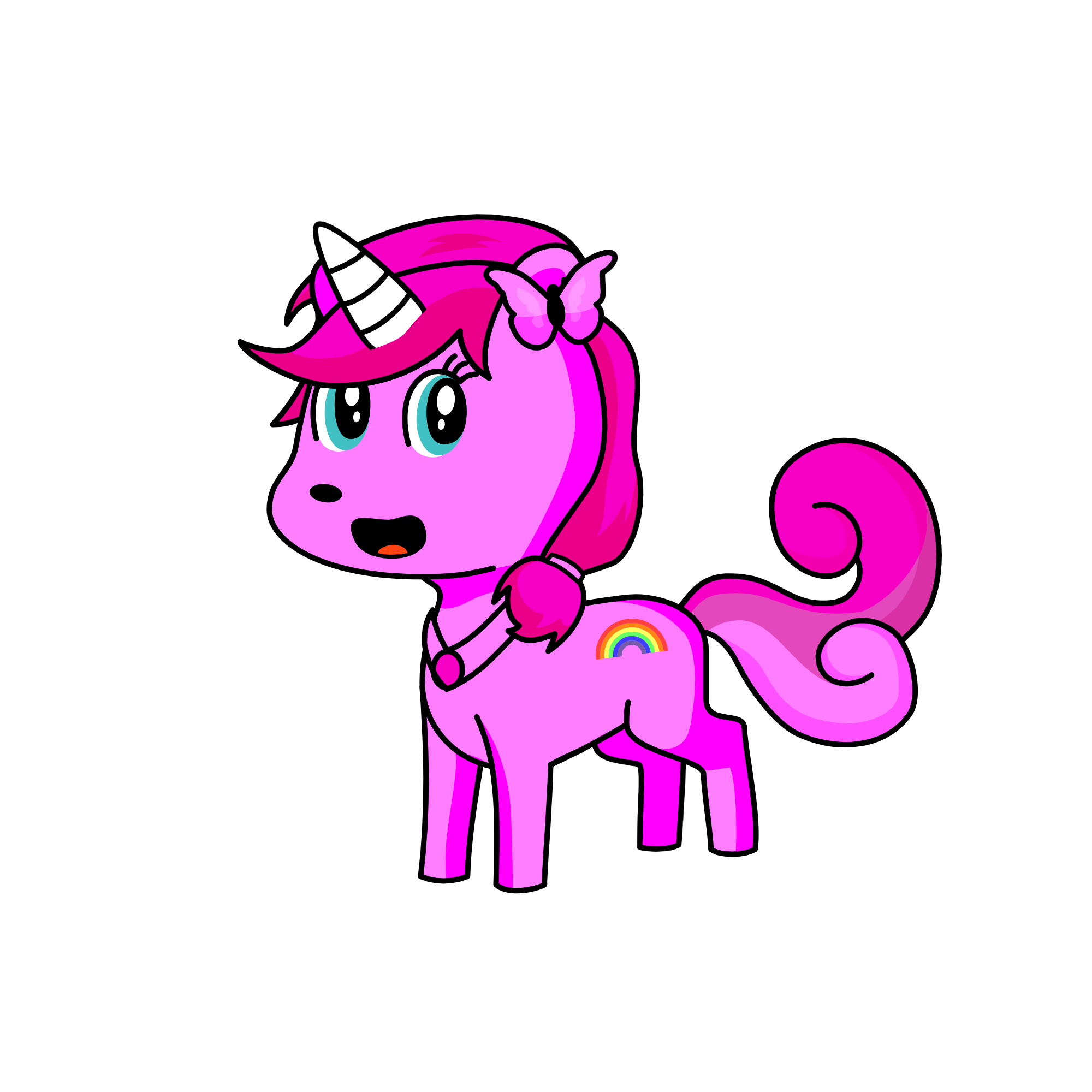 pinkie pie, the unicorn