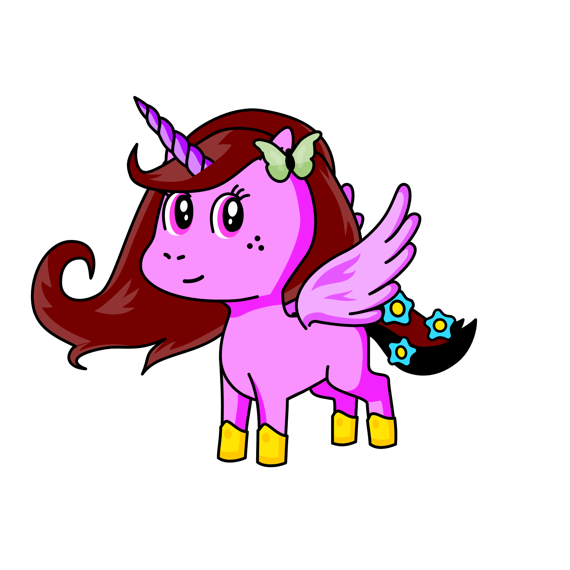 Adara, the unicorn