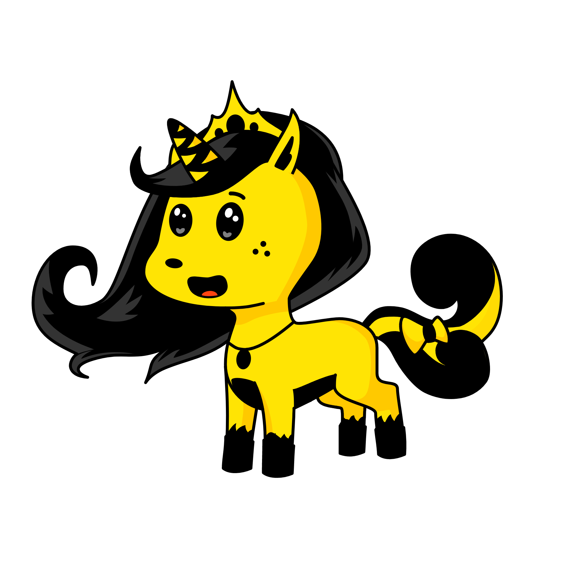 Quin bee, the unicorn