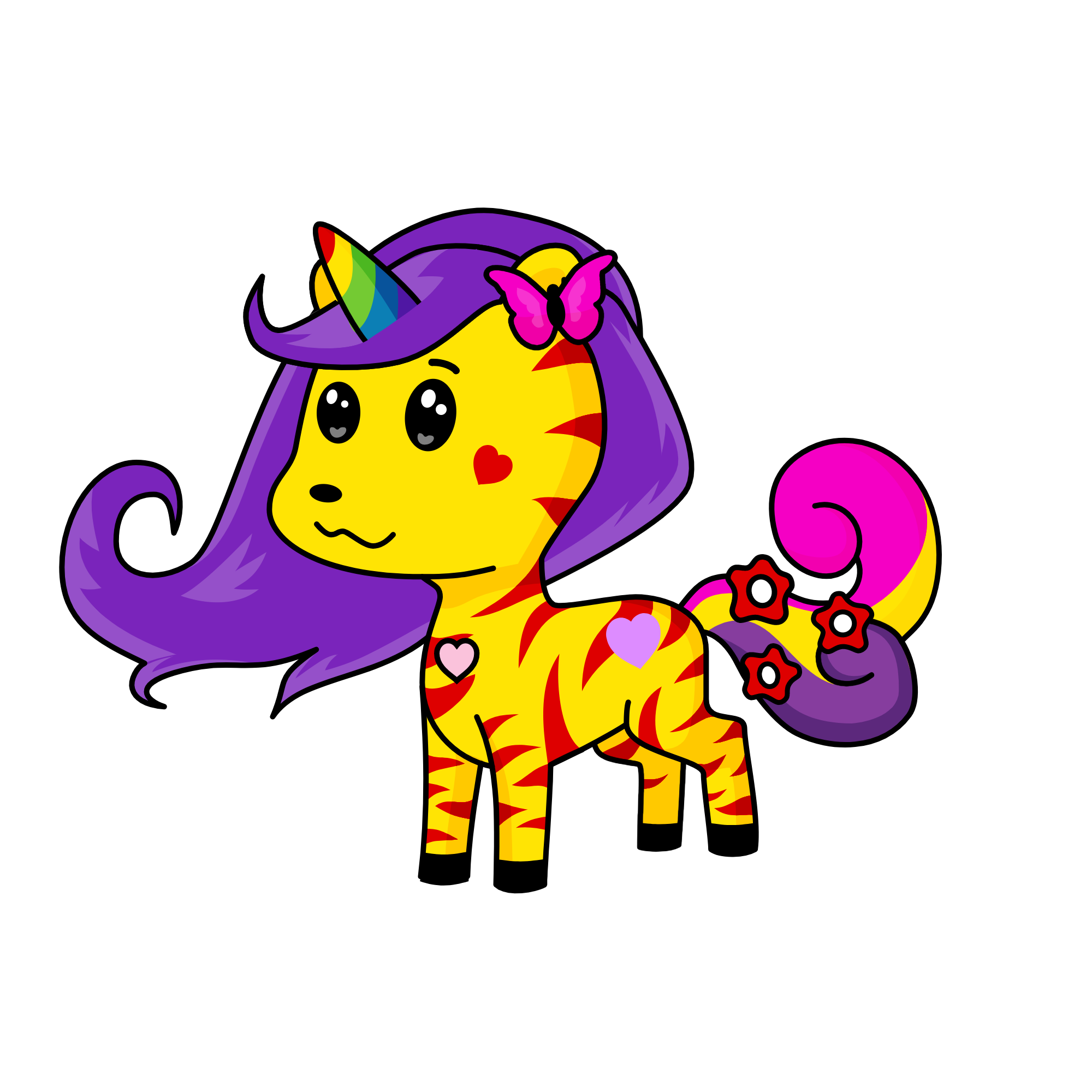 Princess Diamond, the unicorn