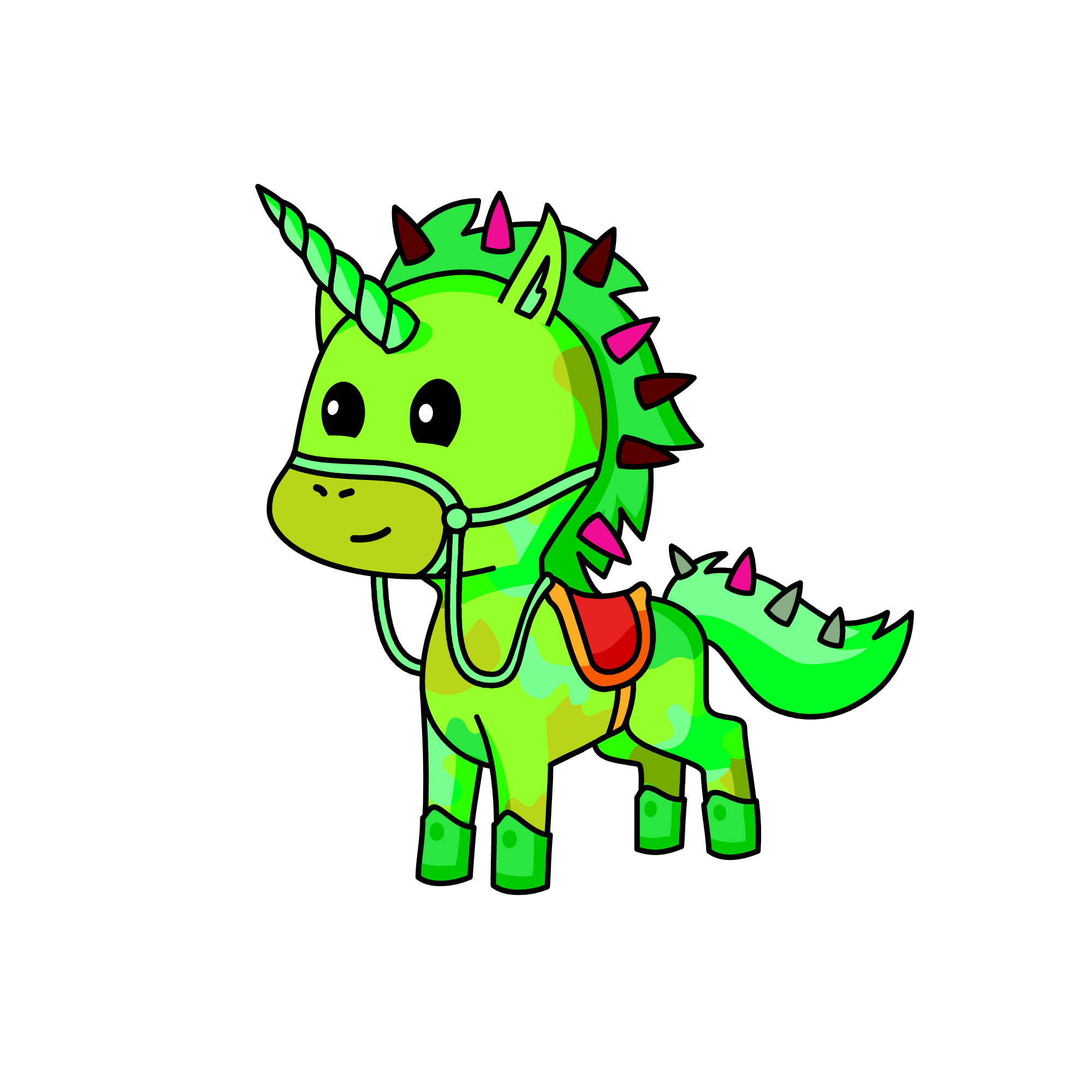 Camo, the unicorn