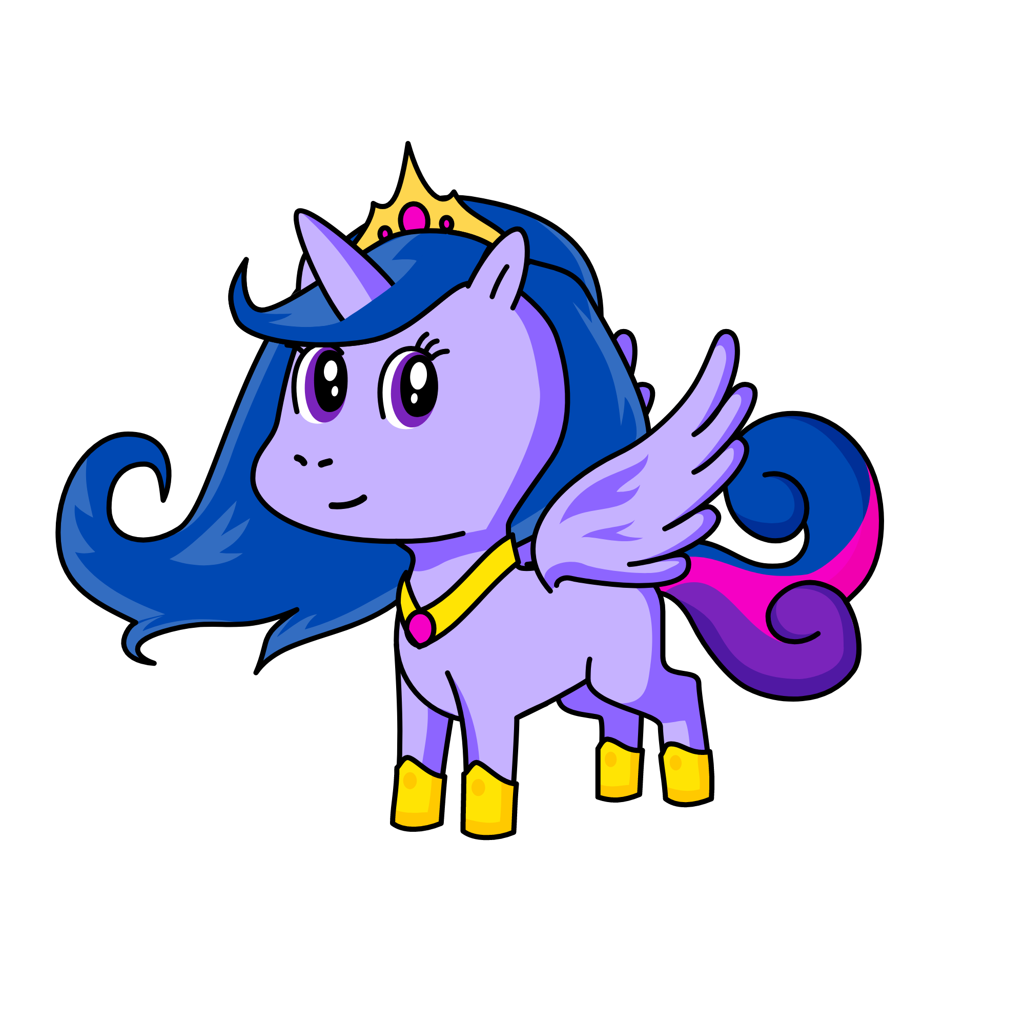 princess twilight sparkle, the unicorn