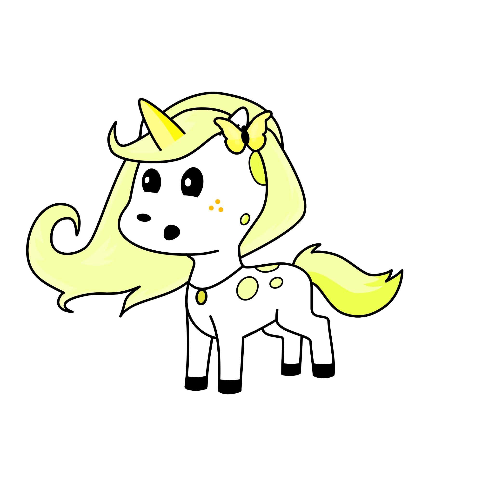 The June-a-corn!, the unicorn