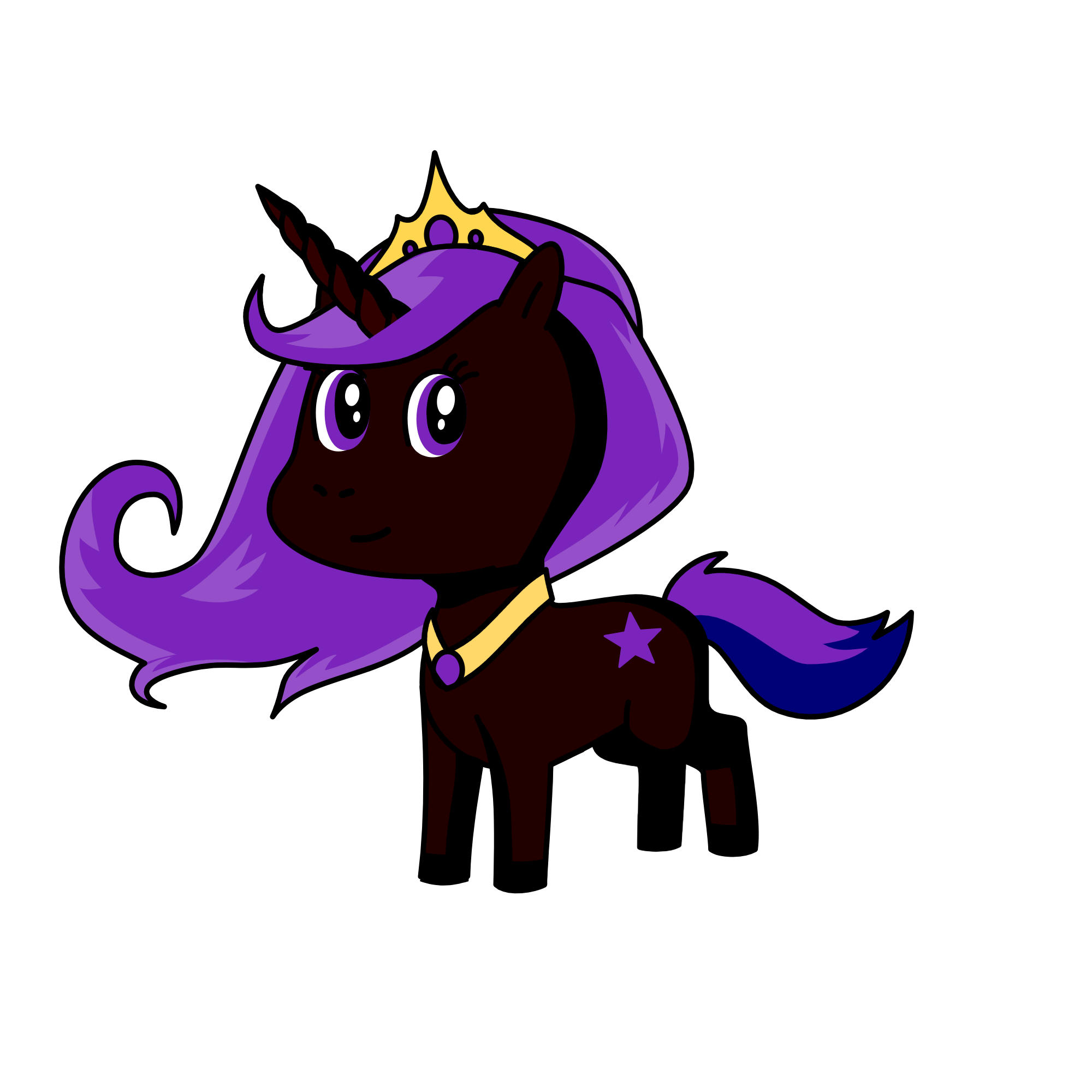 Luna, the unicorn