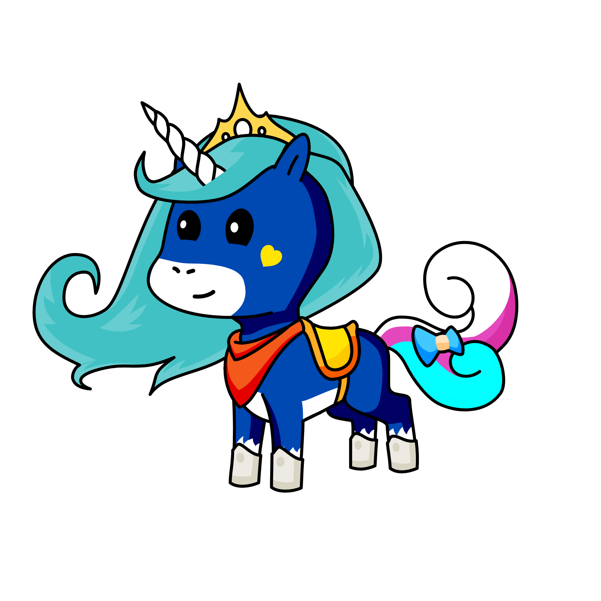 SKIYA, the unicorn
