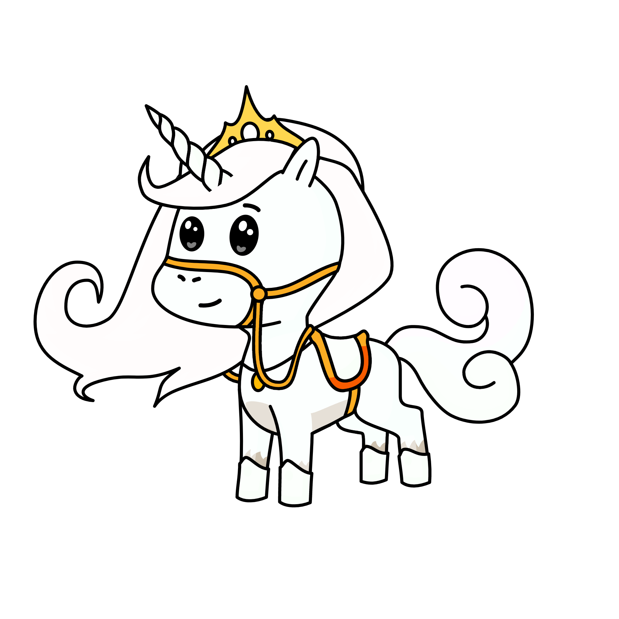 kar prensesi, the unicorn