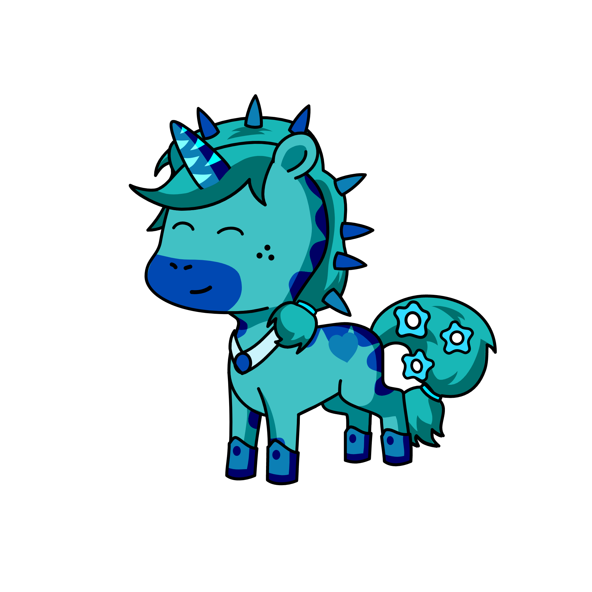 the rage of the water, the unicorn
