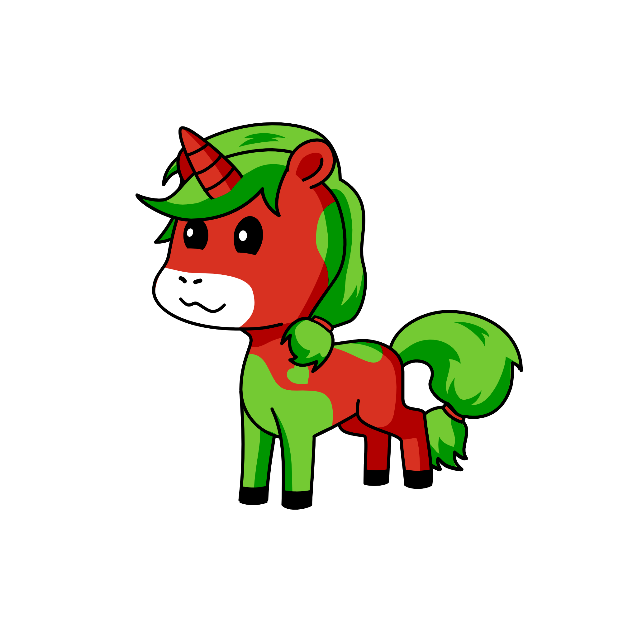 Apple Blossom, the unicorn