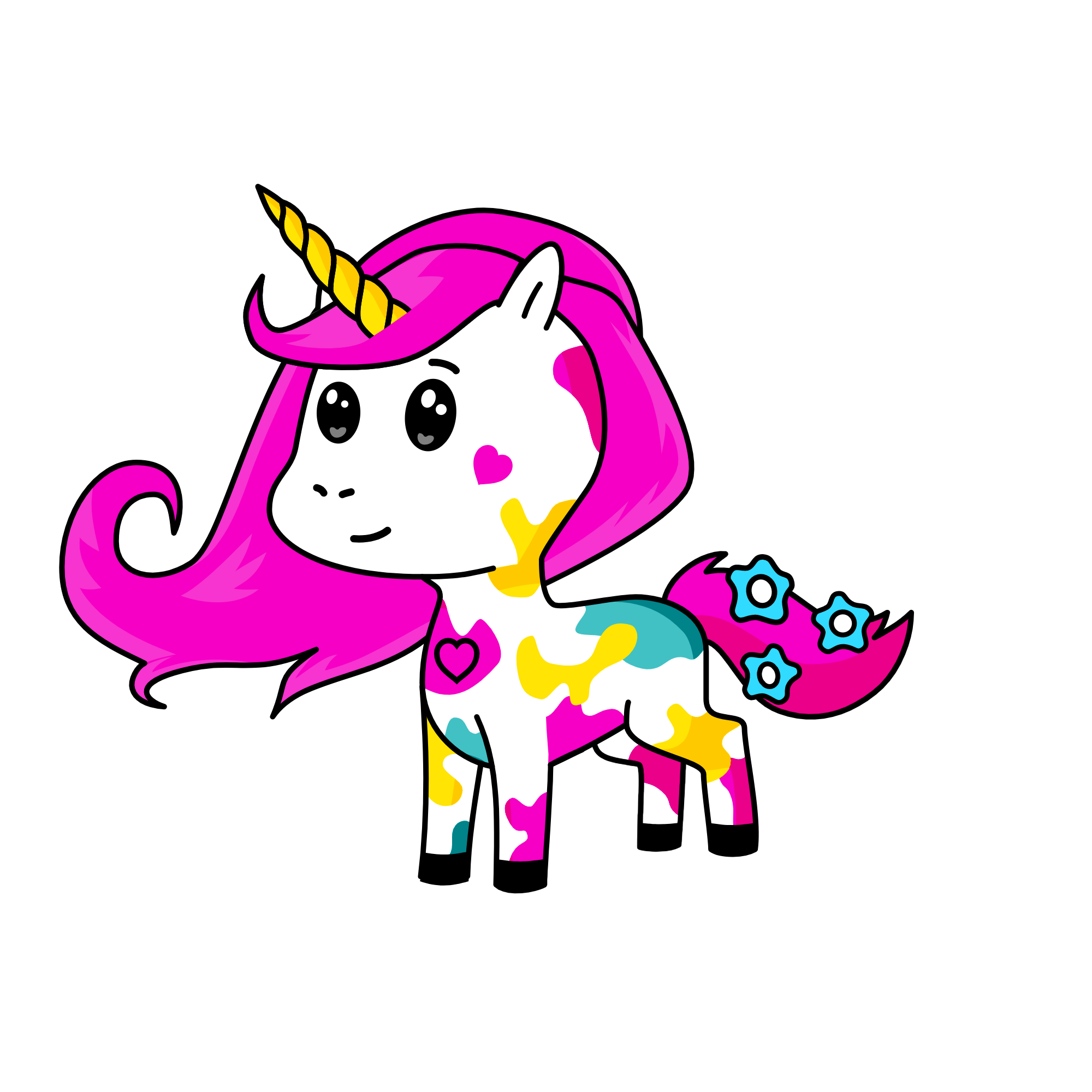 Shine, the unicorn