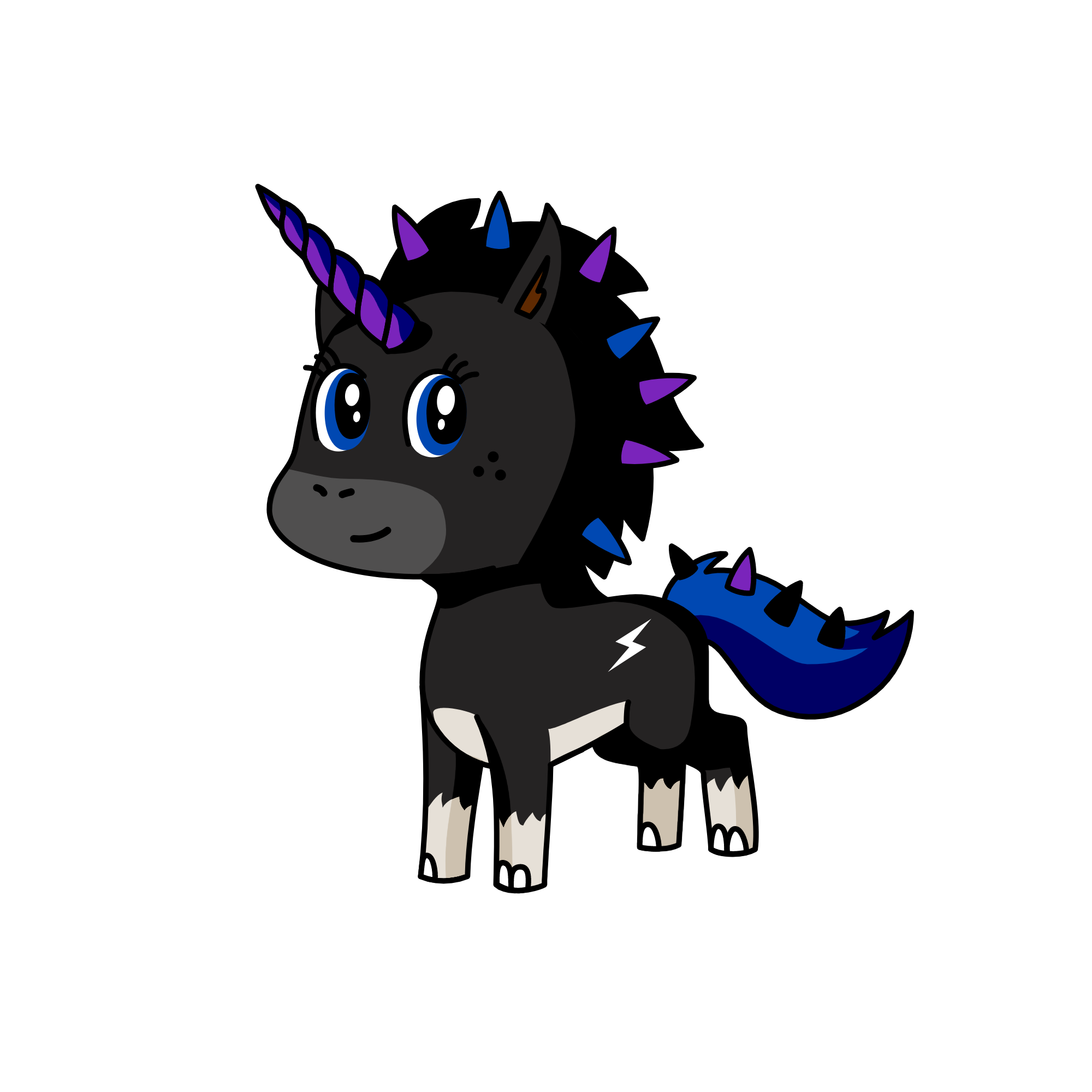 nmidnigh, the unicorn