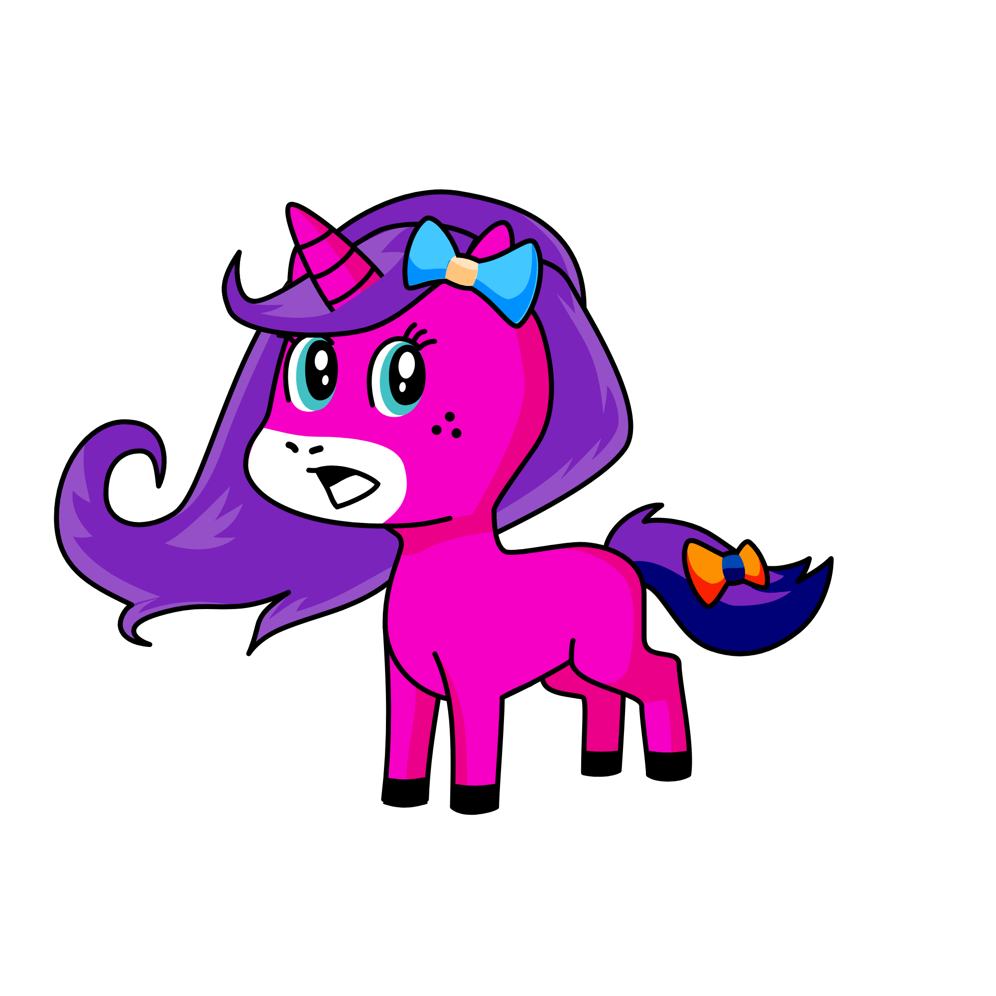 Pink Unicorn, the unicorn