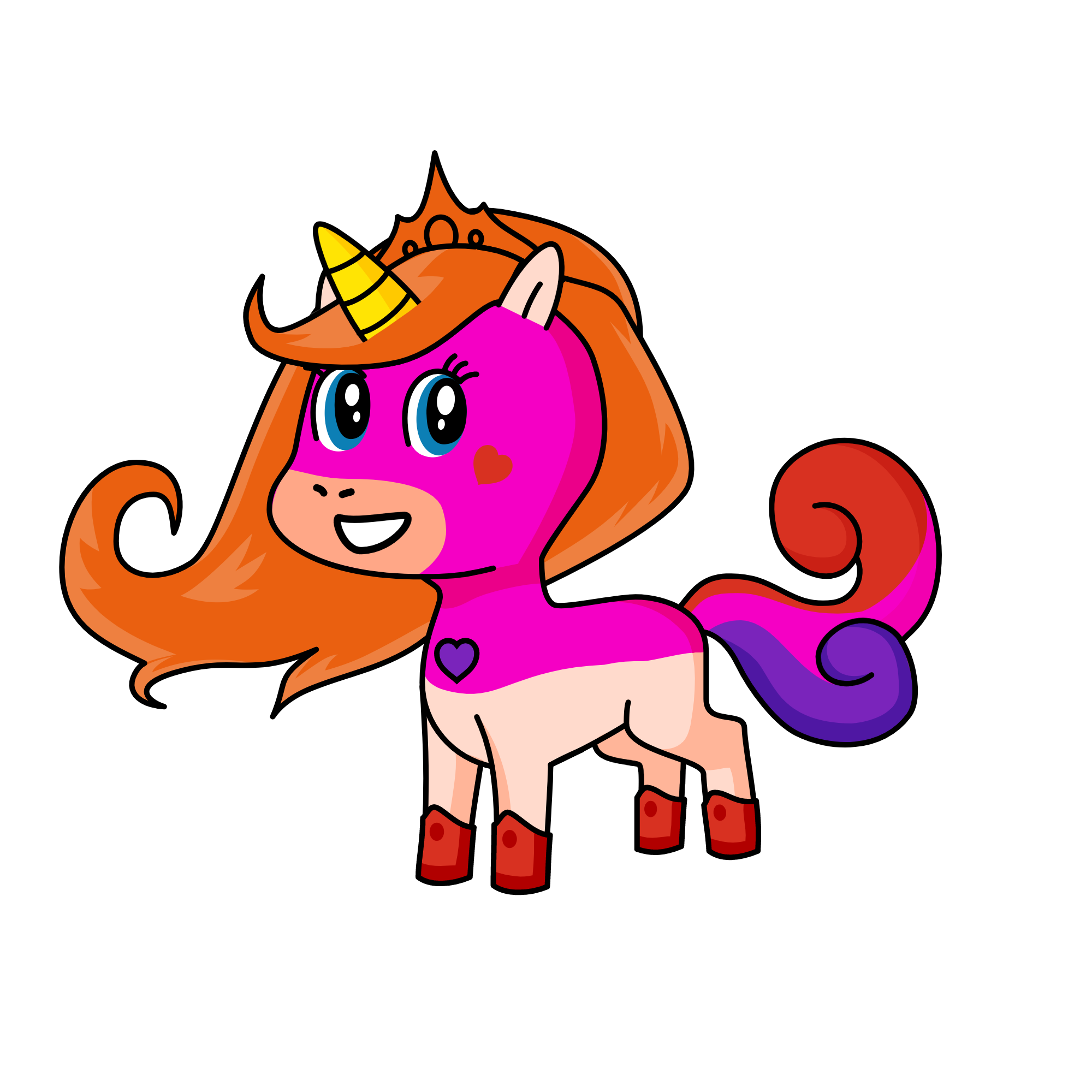 FLUTTERSHY, the unicorn