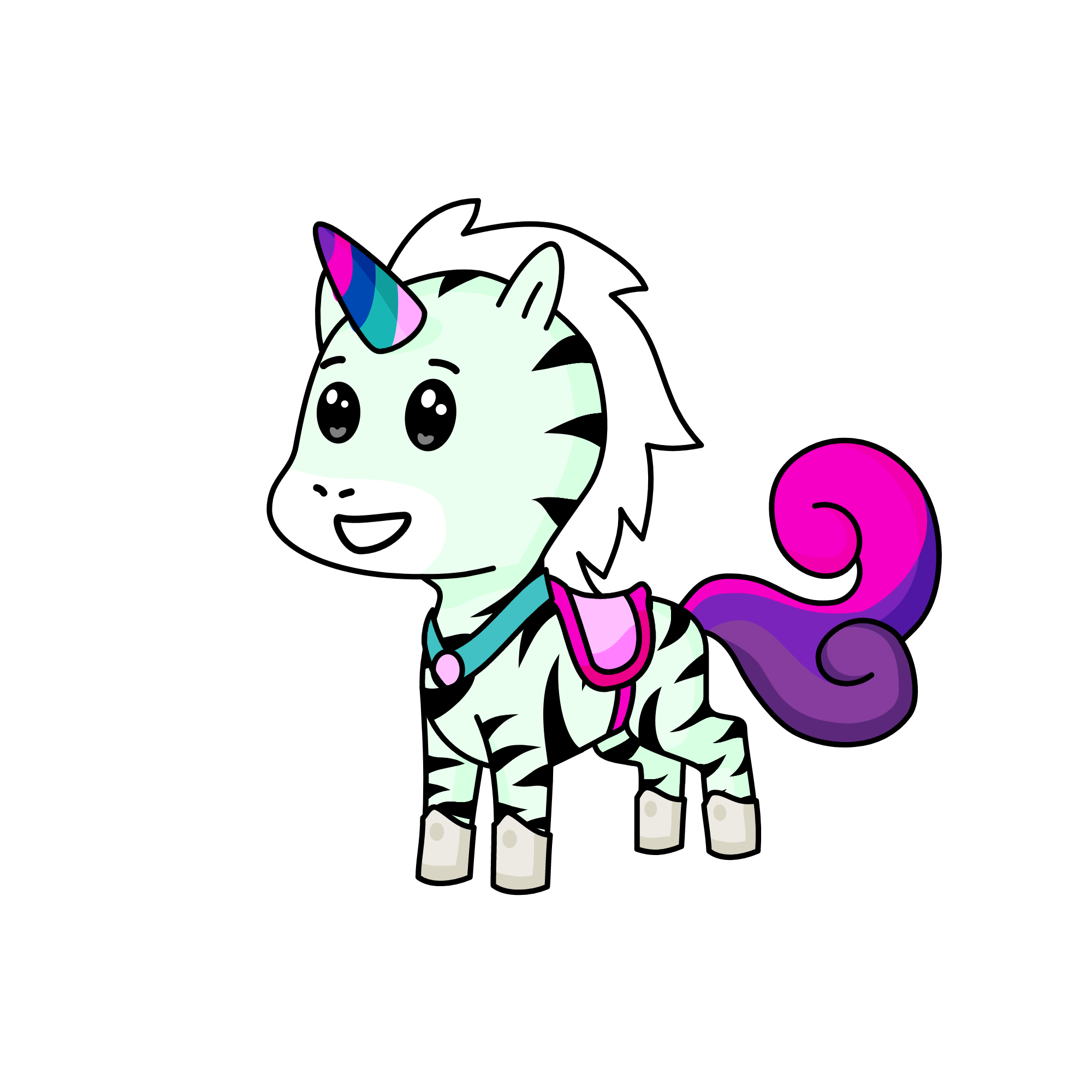 zebbry, the unicorn