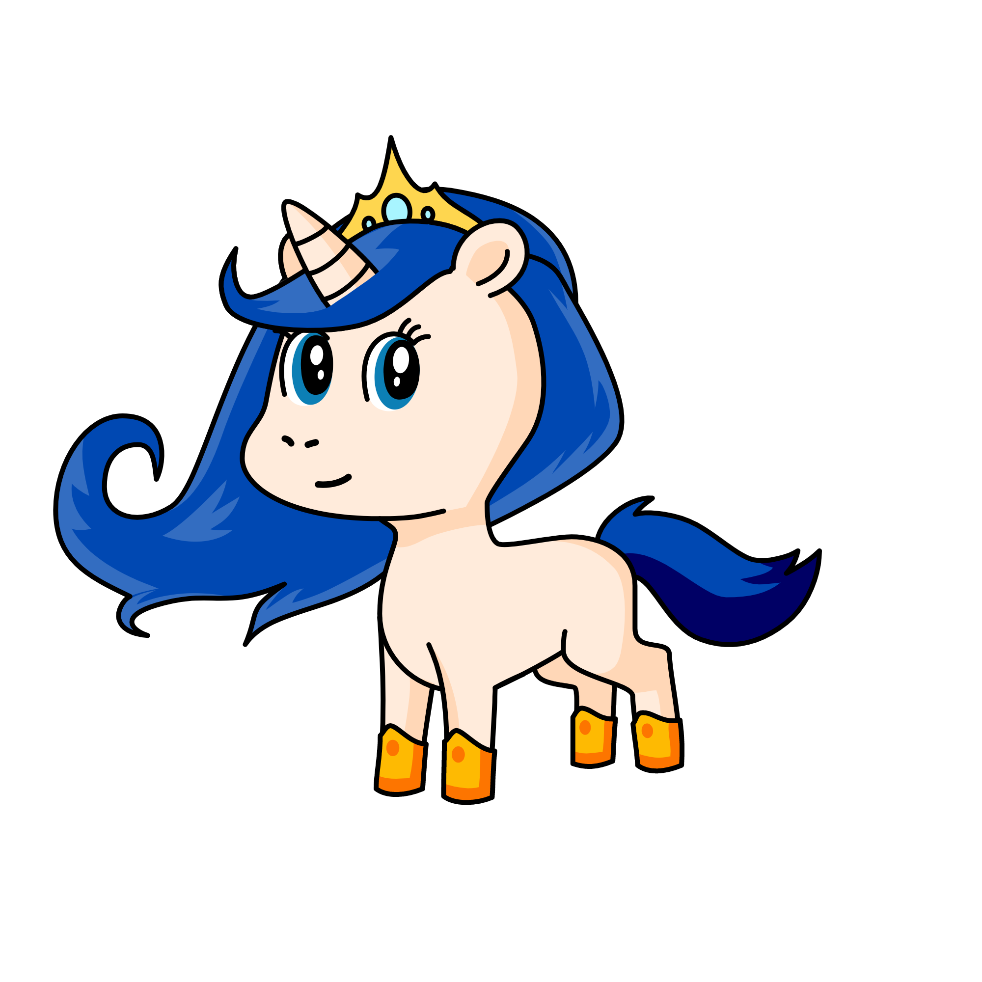 True, the unicorn