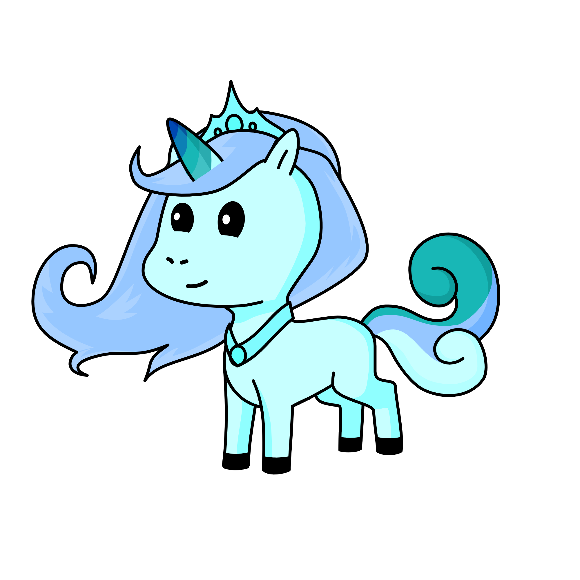 Ice Queen, the unicorn