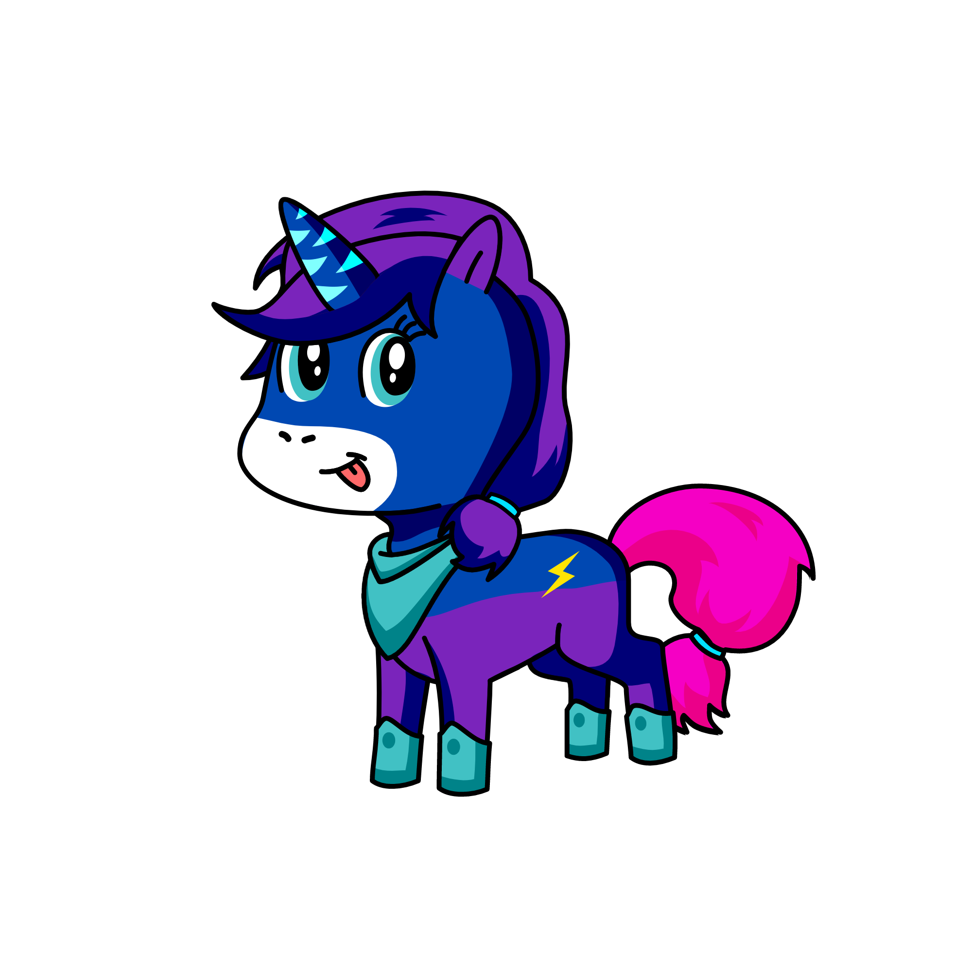 dasnde, the unicorn