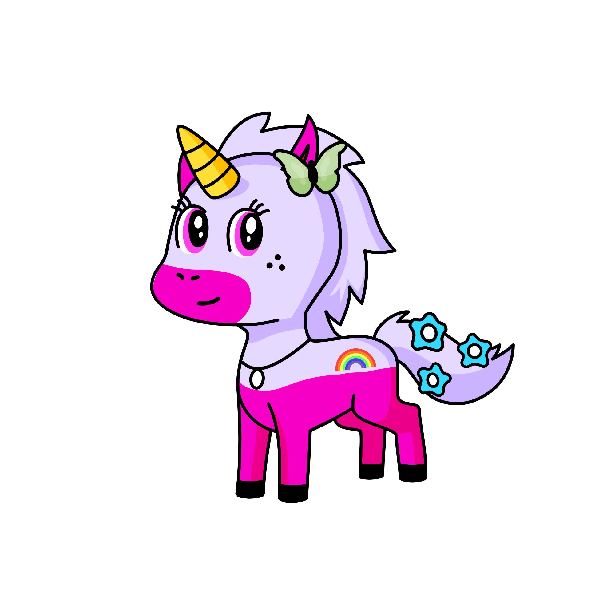 tina, the unicorn