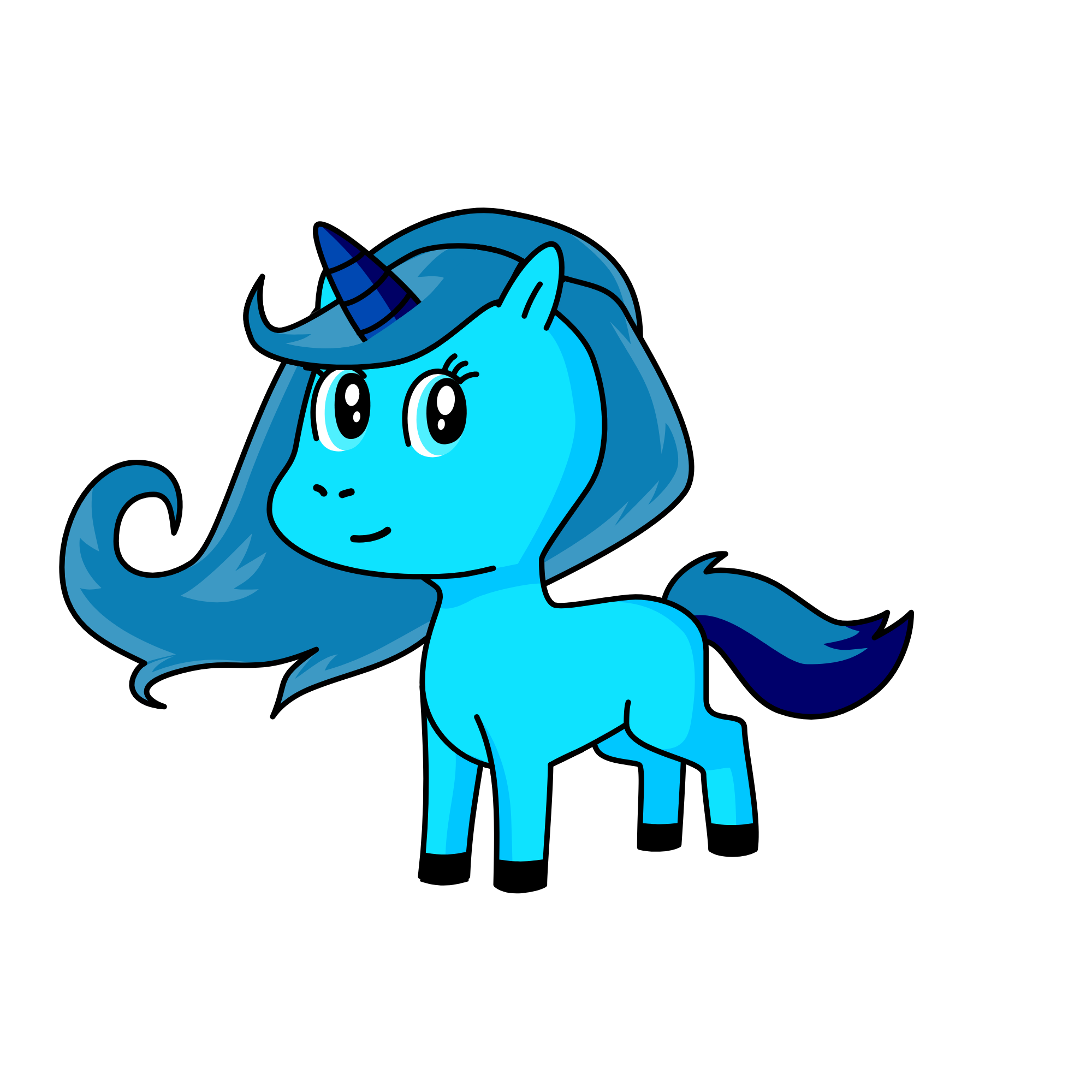 Ice Unicorn, the unicorn