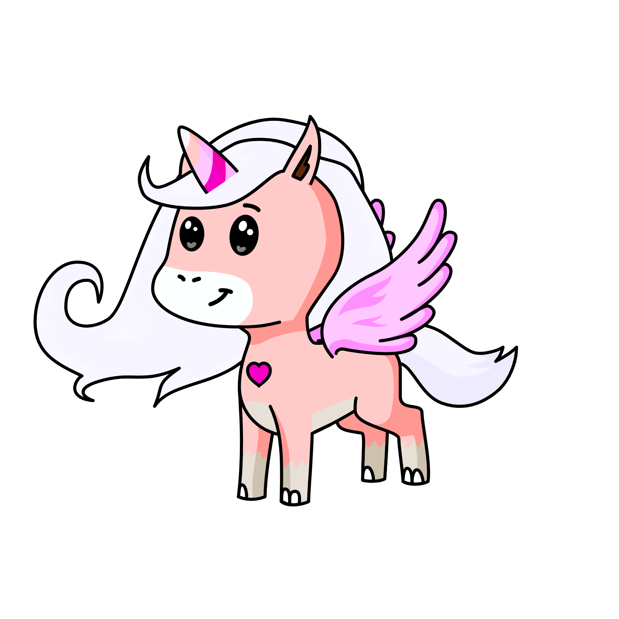 Claire in a unicorn state :), the unicorn