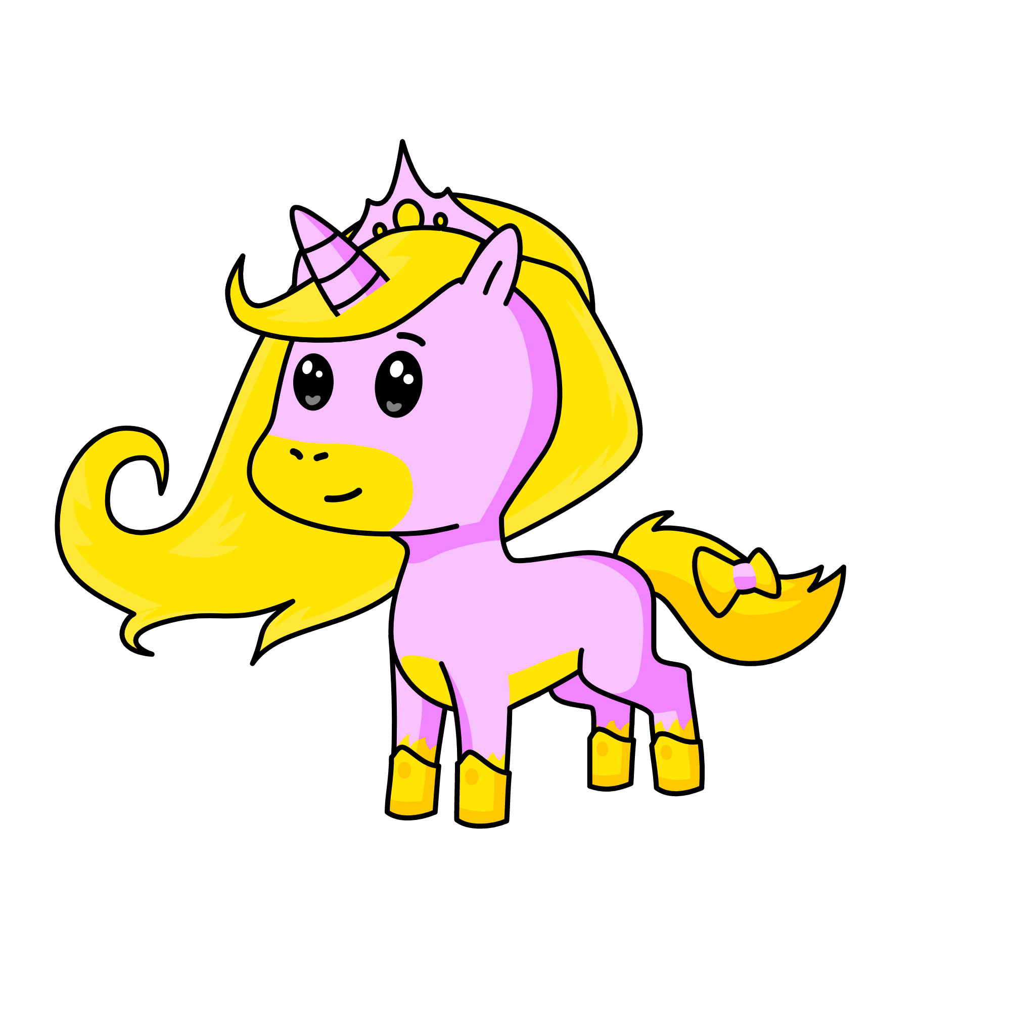 princess pinky , the unicorn
