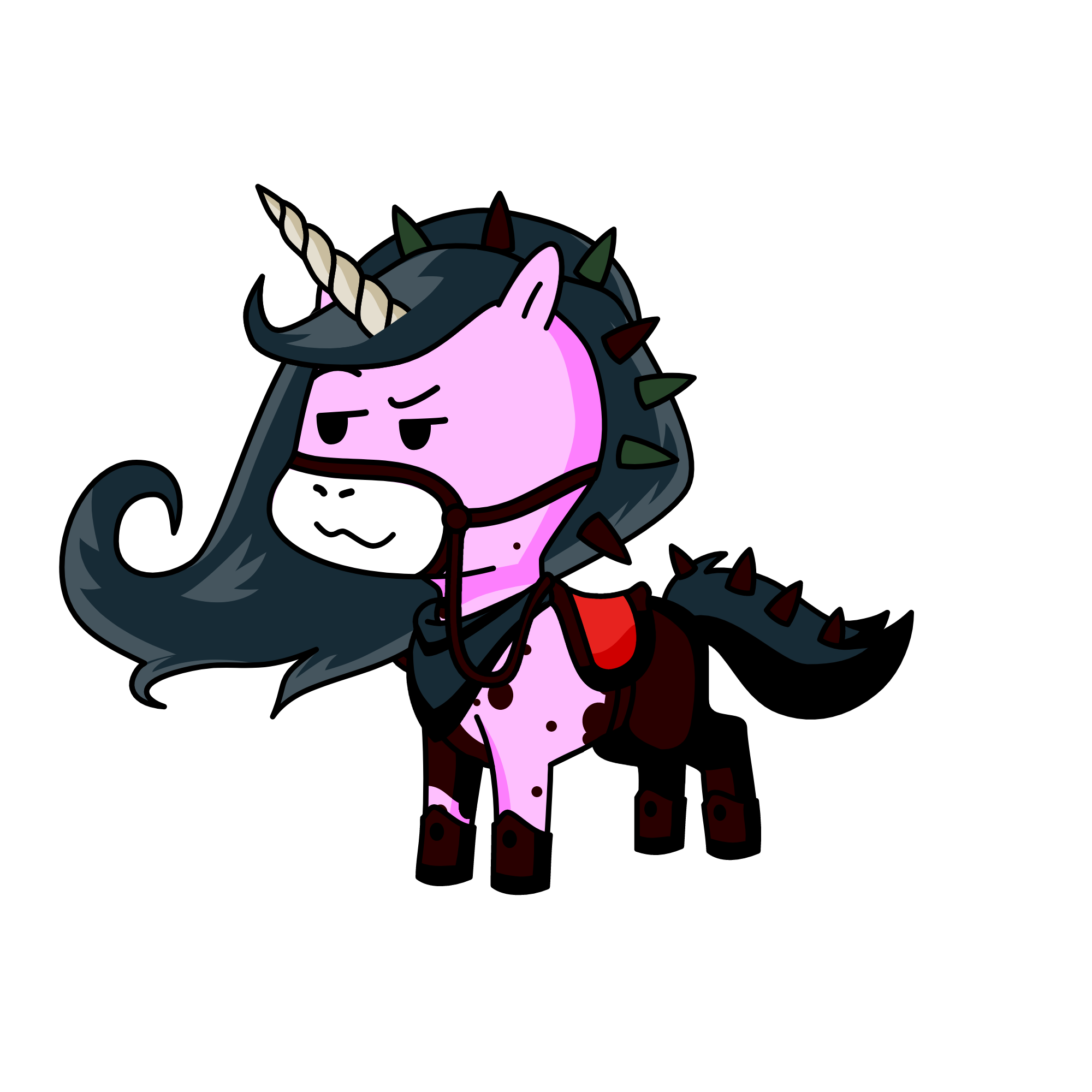 Dark, the unicorn